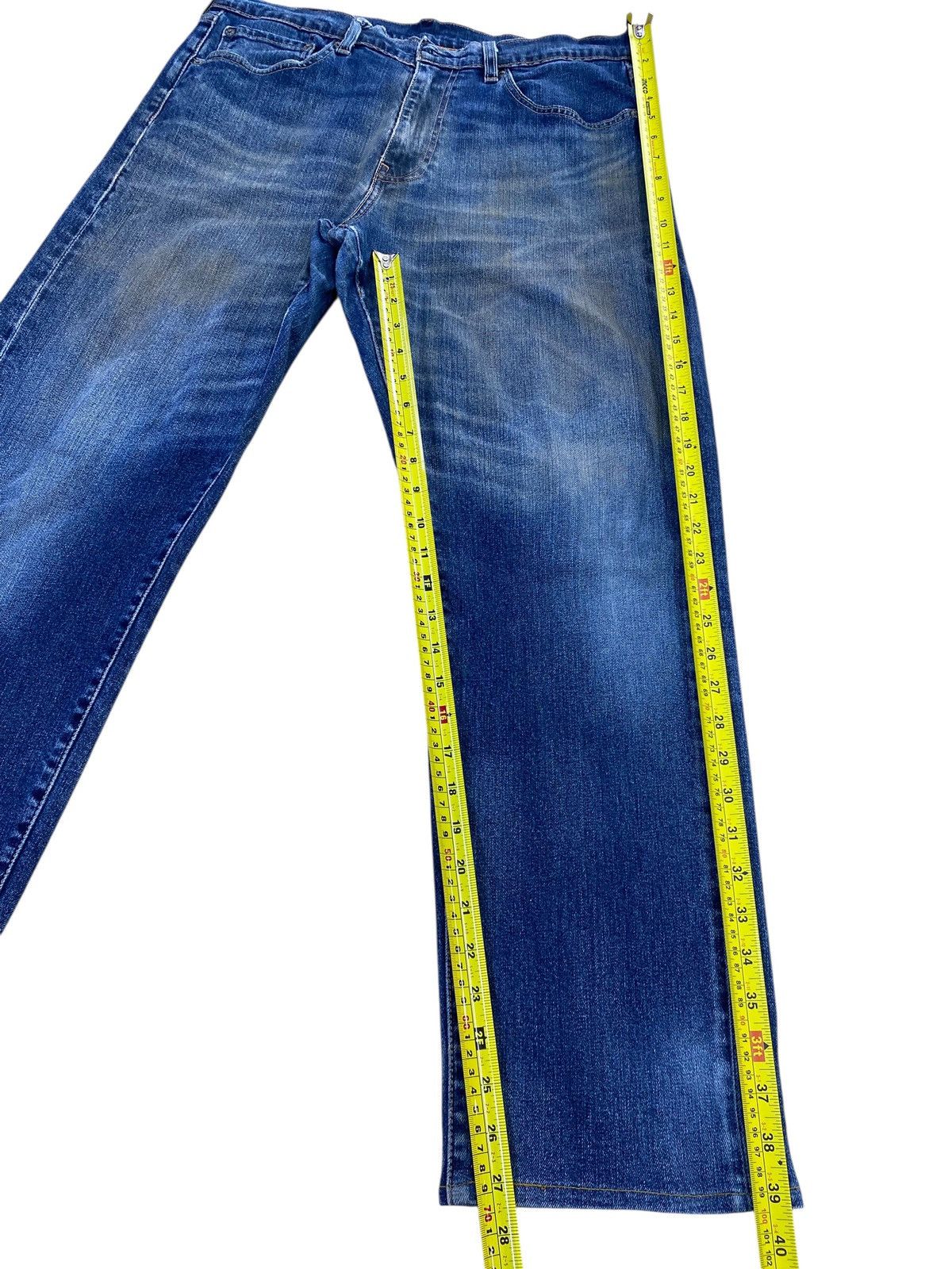 Levi's Levi’s Mud Wash Whiskered Style Straight Leg Jeans Size US 33 - 8 Thumbnail
