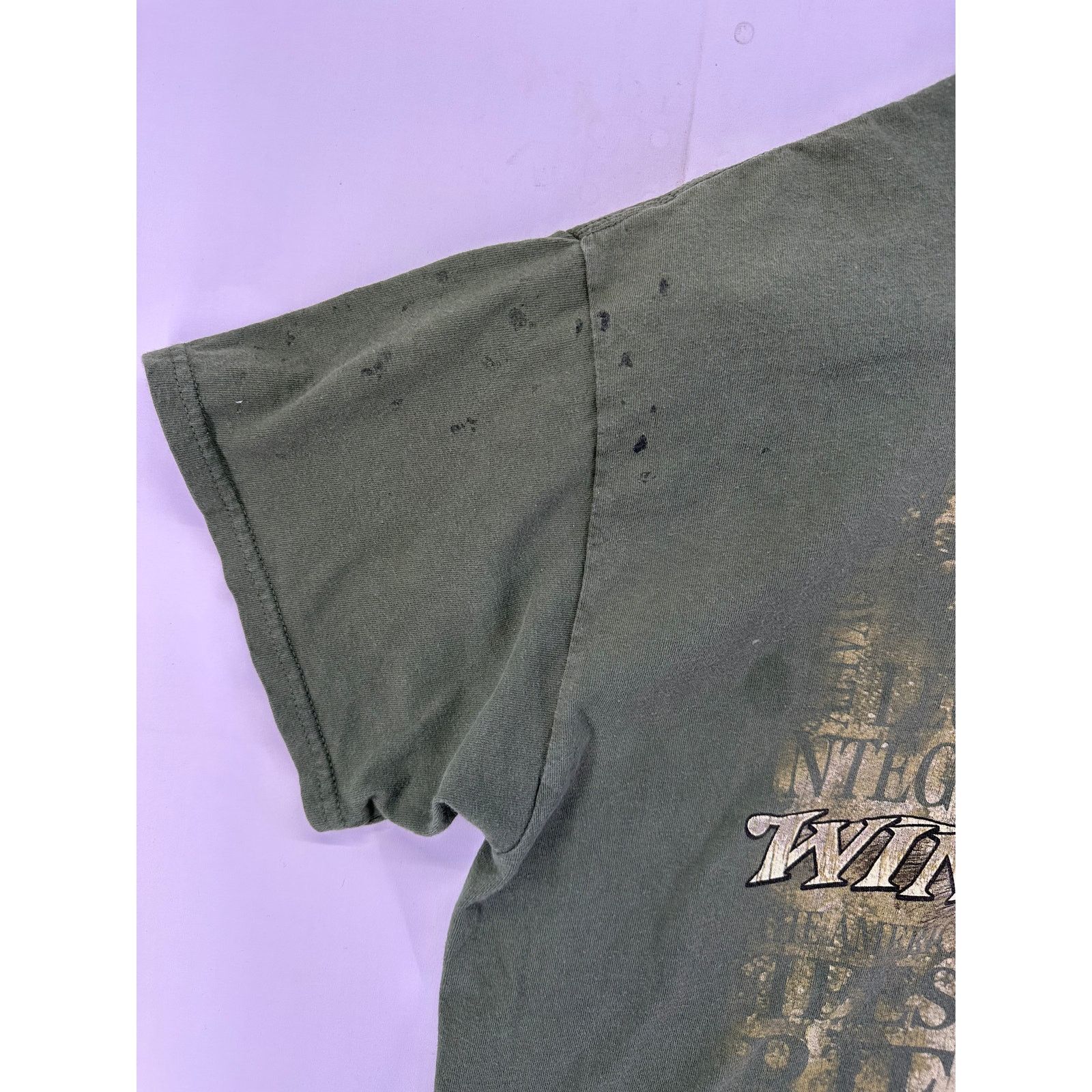 Winchester Winchester Green Deere Print Tshirt Size XL Size US XL / EU 56 / 4 - 4 Thumbnail