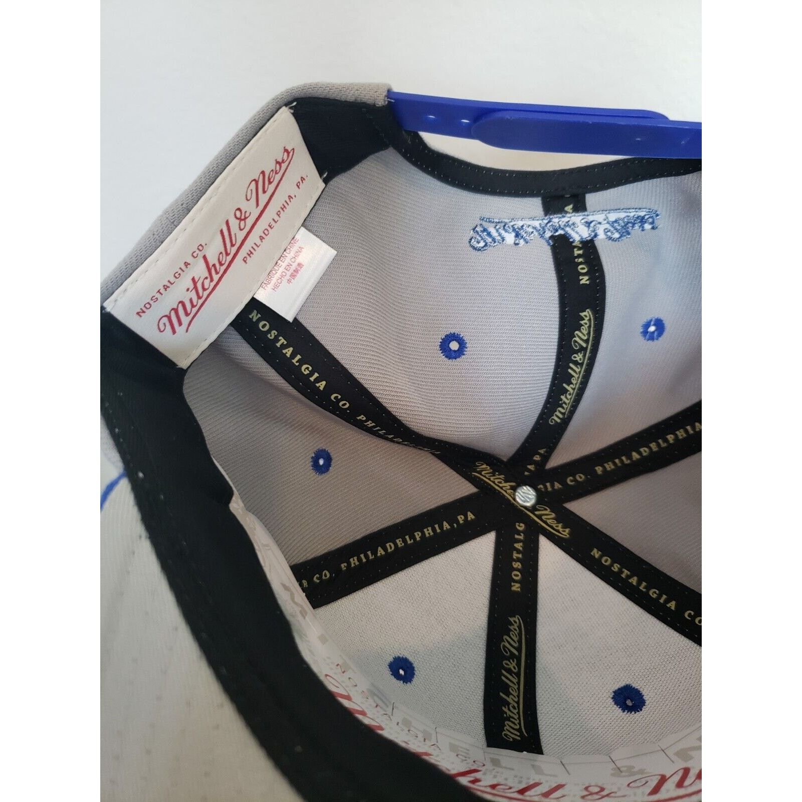 Mitchell & Ness Los Angeles Dodgers Hat Cap Snap Snapback Mitchell & Ness Size ONE SIZE - 6 Thumbnail