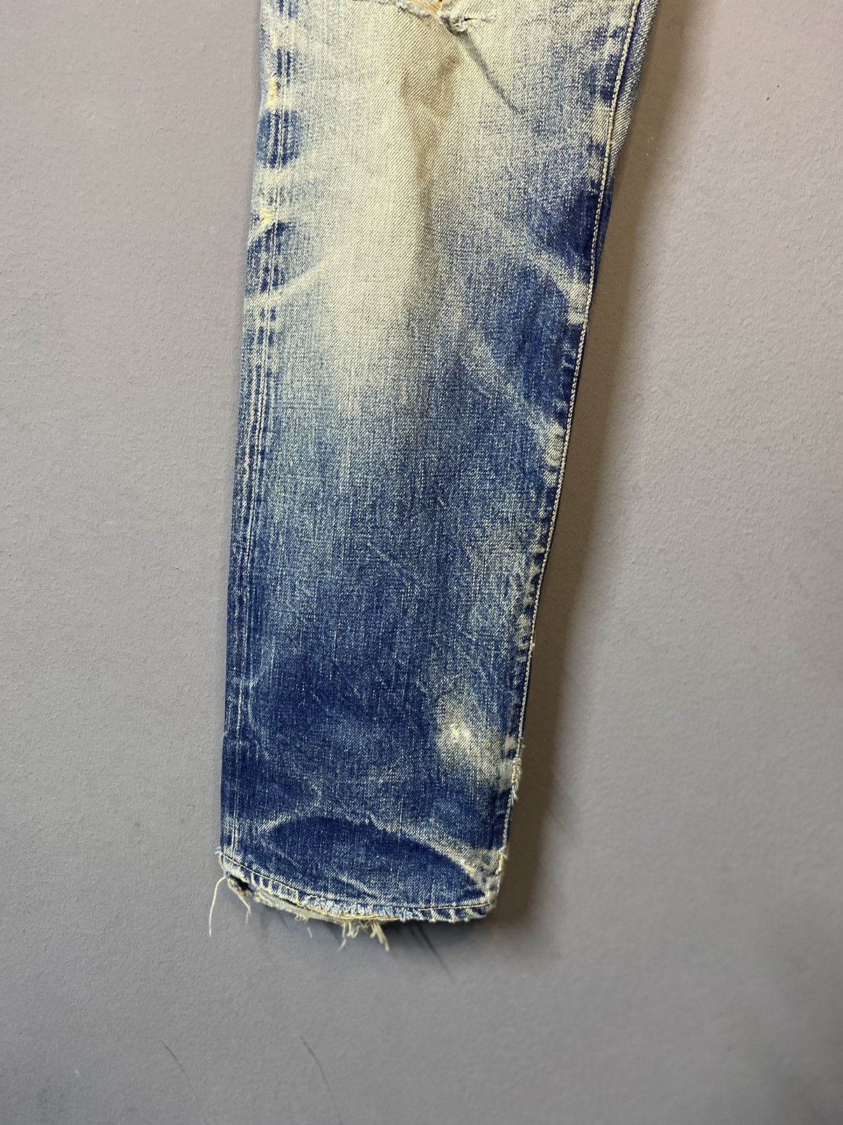 Blue Blue Japan Blue blue japan distressed selvedge denim Size US 28 / EU 44 - 7 Thumbnail