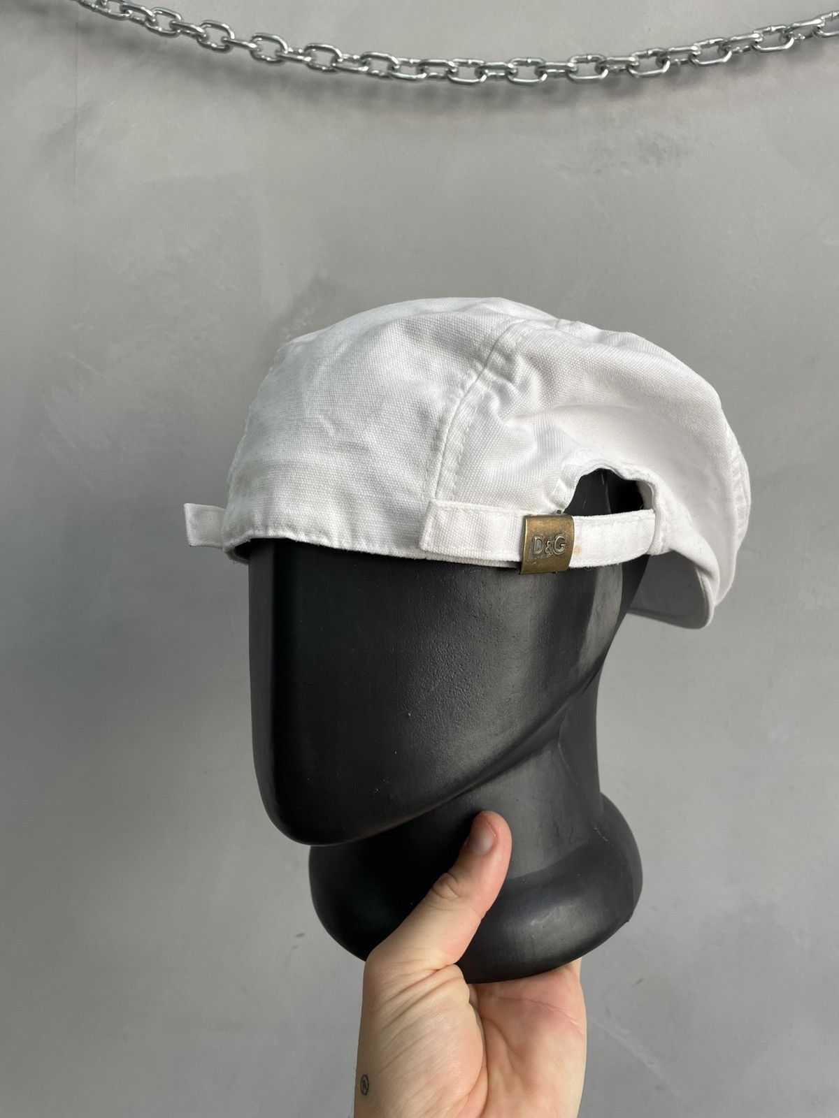 Dolce & Gabbana Rare beret hat cap Dolce gabbana big logo Size ONE SIZE - 4 Thumbnail