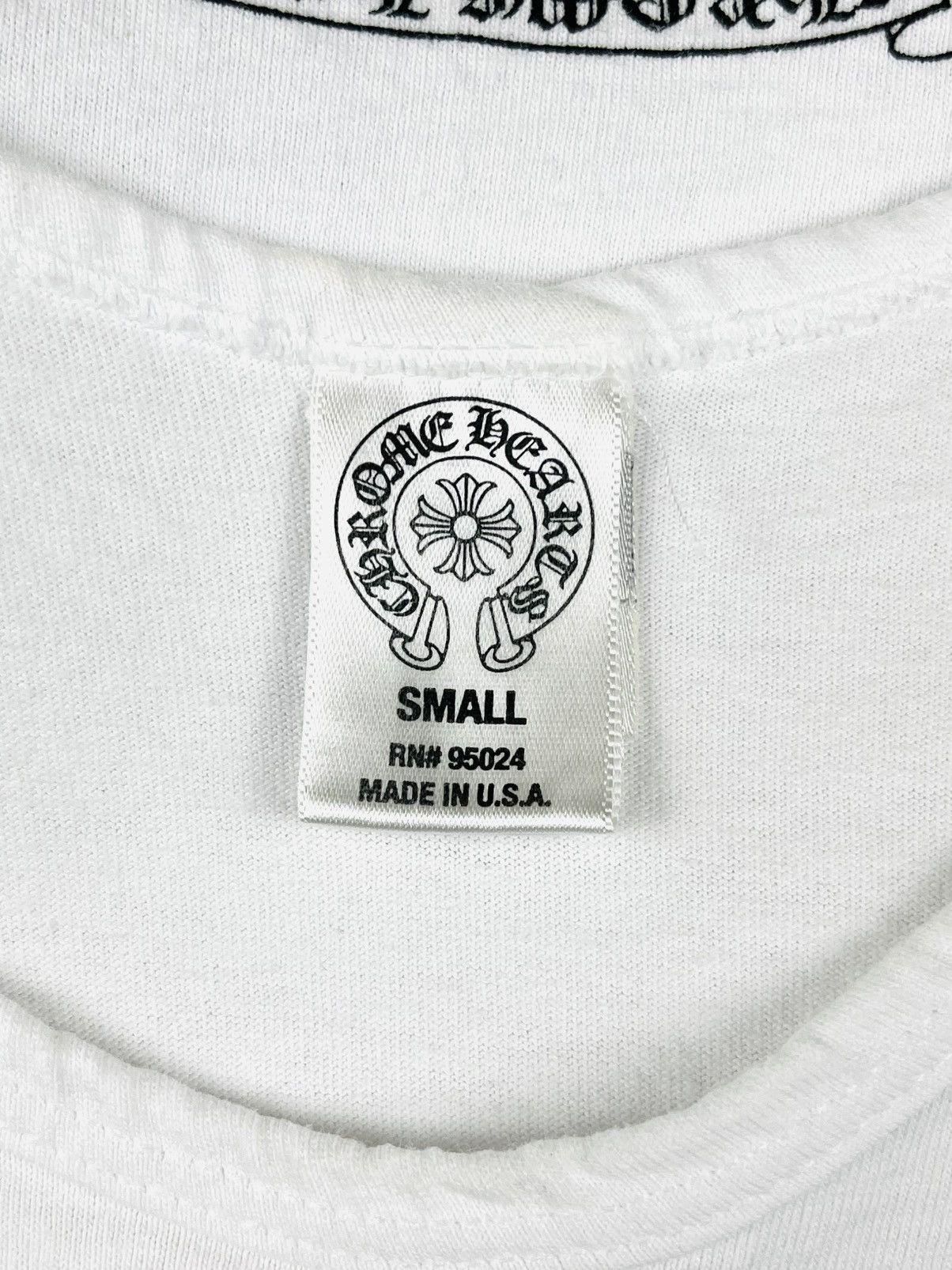 Chrome Hearts Chrome Hearts Made In Hollywood Star Tank Top White Size US S / EU 44-46 / 1 - 7 Thumbnail