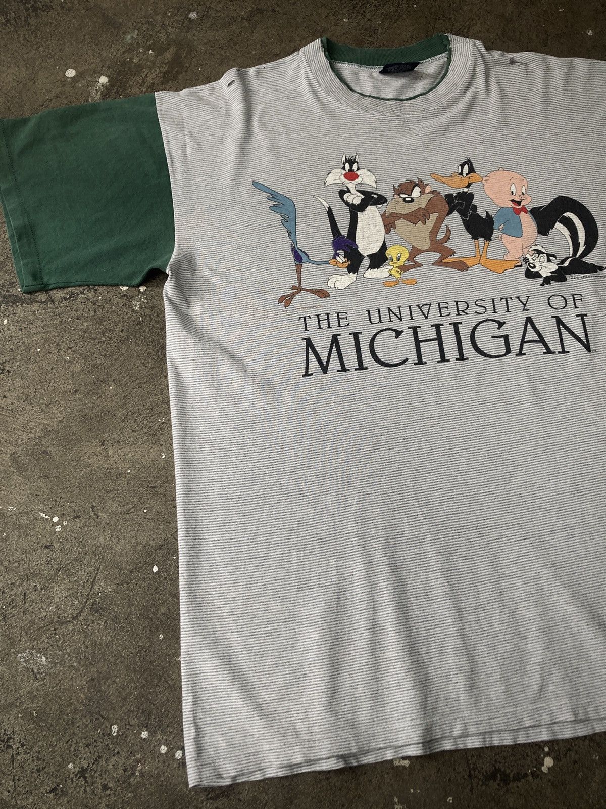 Vintage Vintage ‘93 University of Michigan Warner Bros Size US L / EU 52-54 / 3 - 3 Thumbnail