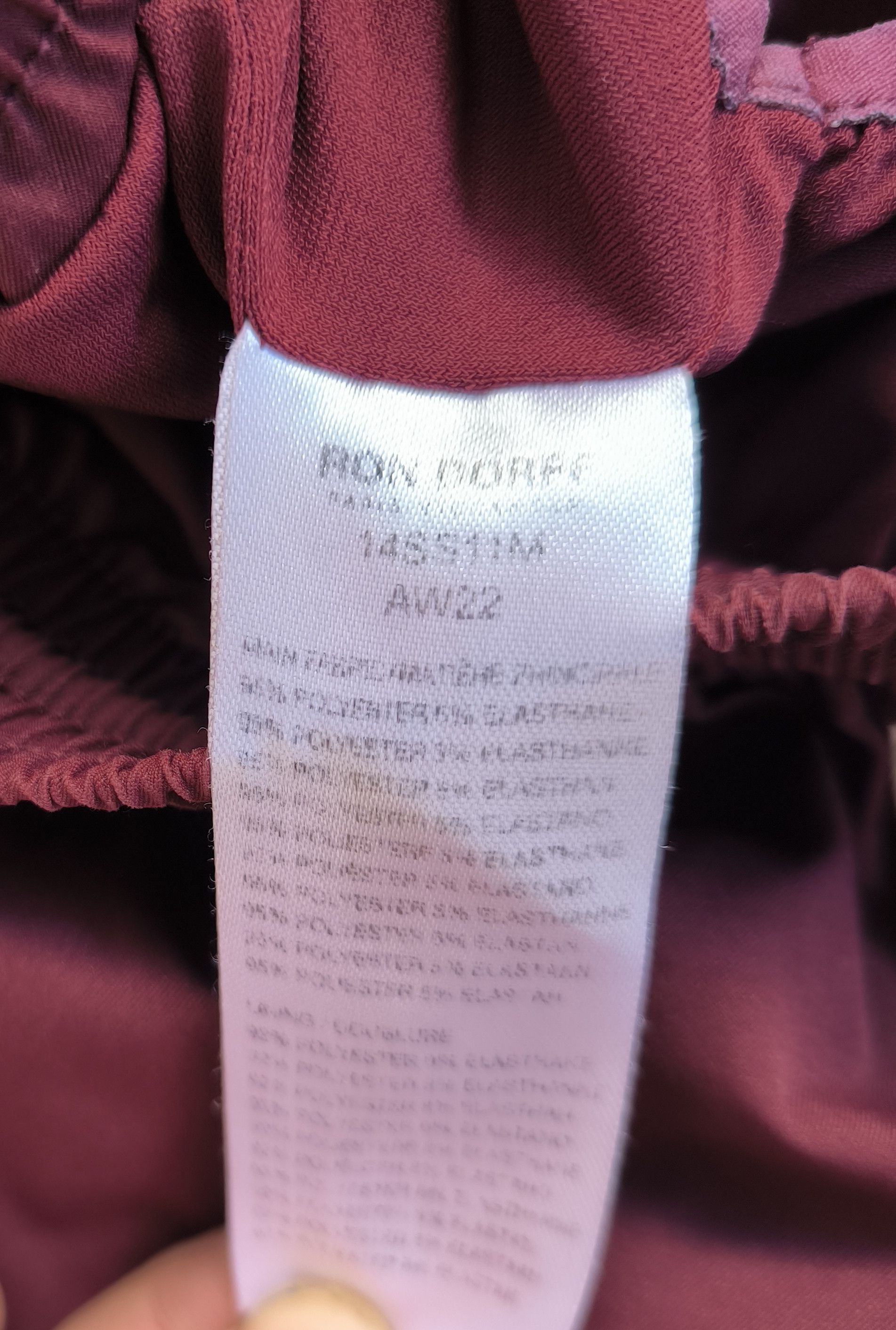 Other Ron Dorff Burgundy Swim Shorts Men’s M Paris Stockholm Size US 28 / EU 44 - 6 Thumbnail