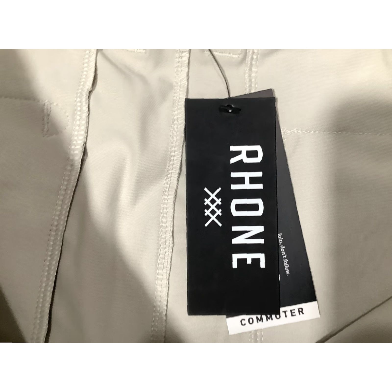 Rhone Rhone Mens Short 33 Light Beige Commuter FlexKnit 11" Inseam Performance Size US 33 - 5 Thumbnail