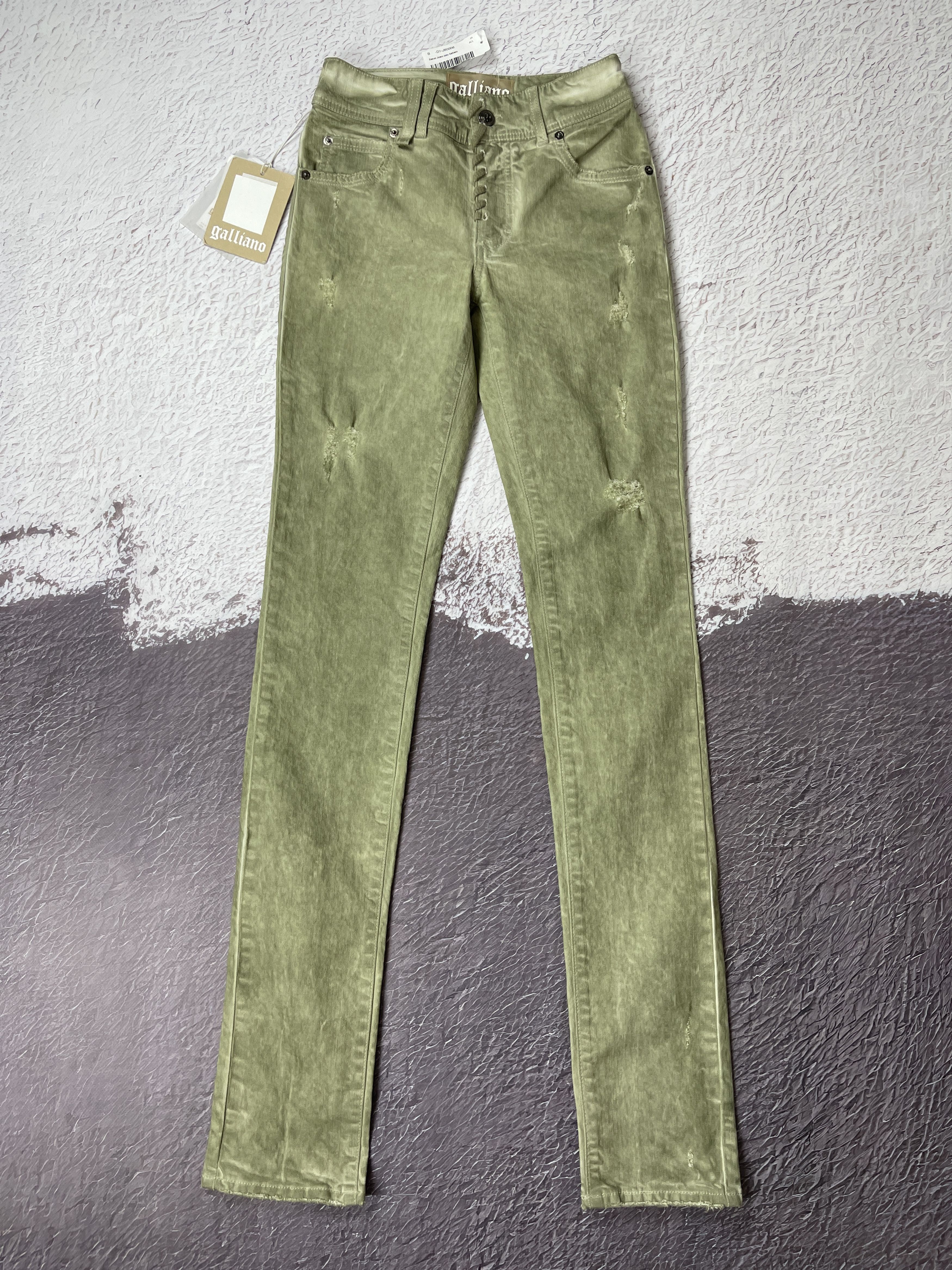 John Galliano John Galliano Jeans skinny high women’s faded pants Size 25" / US 0 / IT 36 - 1 Thumbnail