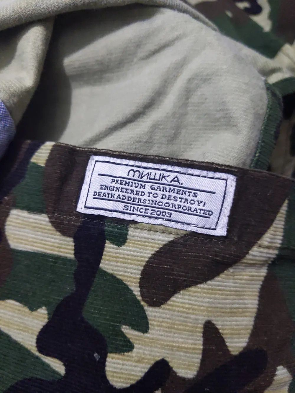 Mishka Mishka MNWKA Camouflage Button Shirt Size US L / EU 52-54 / 3 - 8 Thumbnail