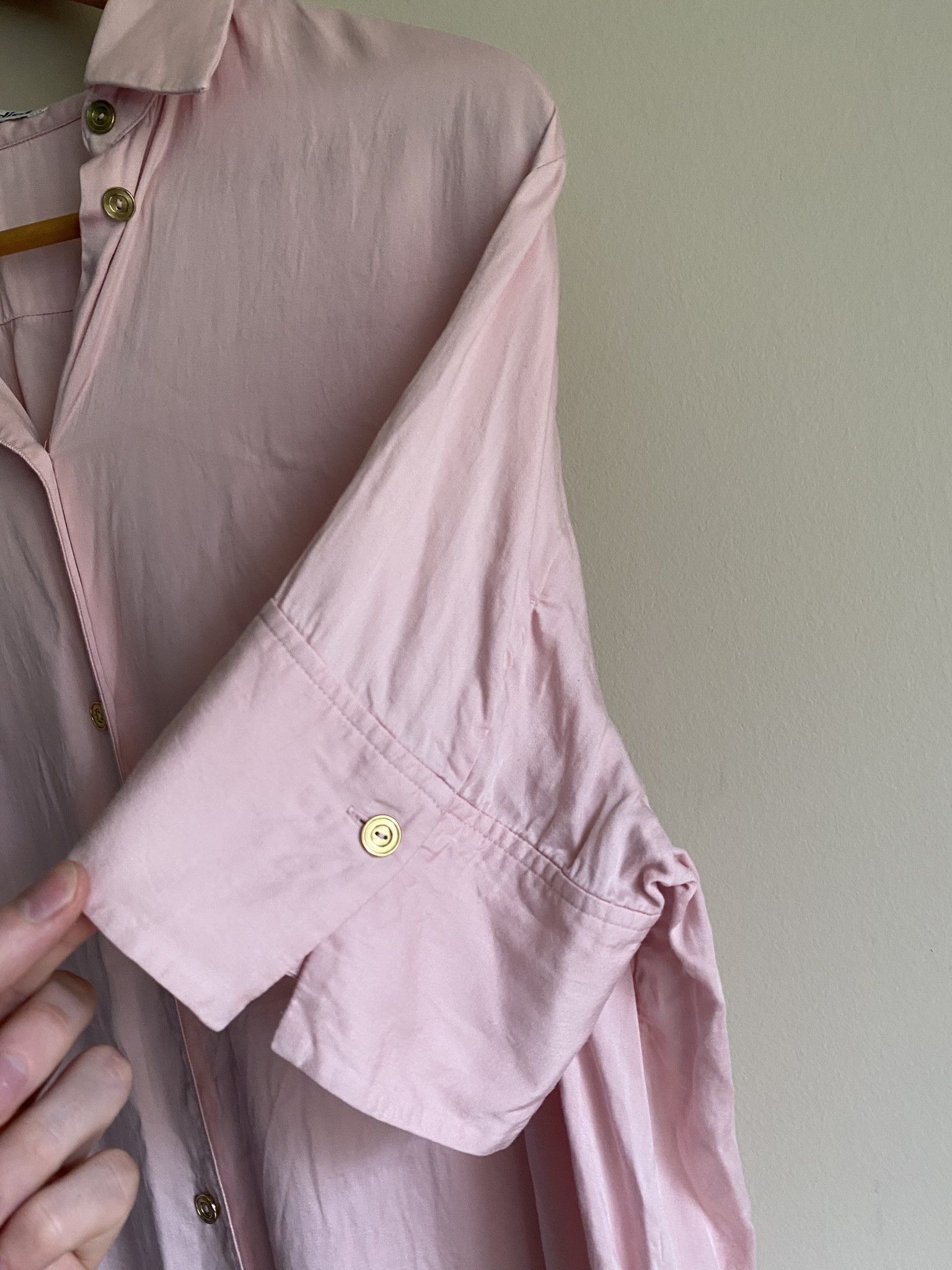Acne Studios Pink Summer Shirt Size S / US 4 / IT 40 - 4 Thumbnail