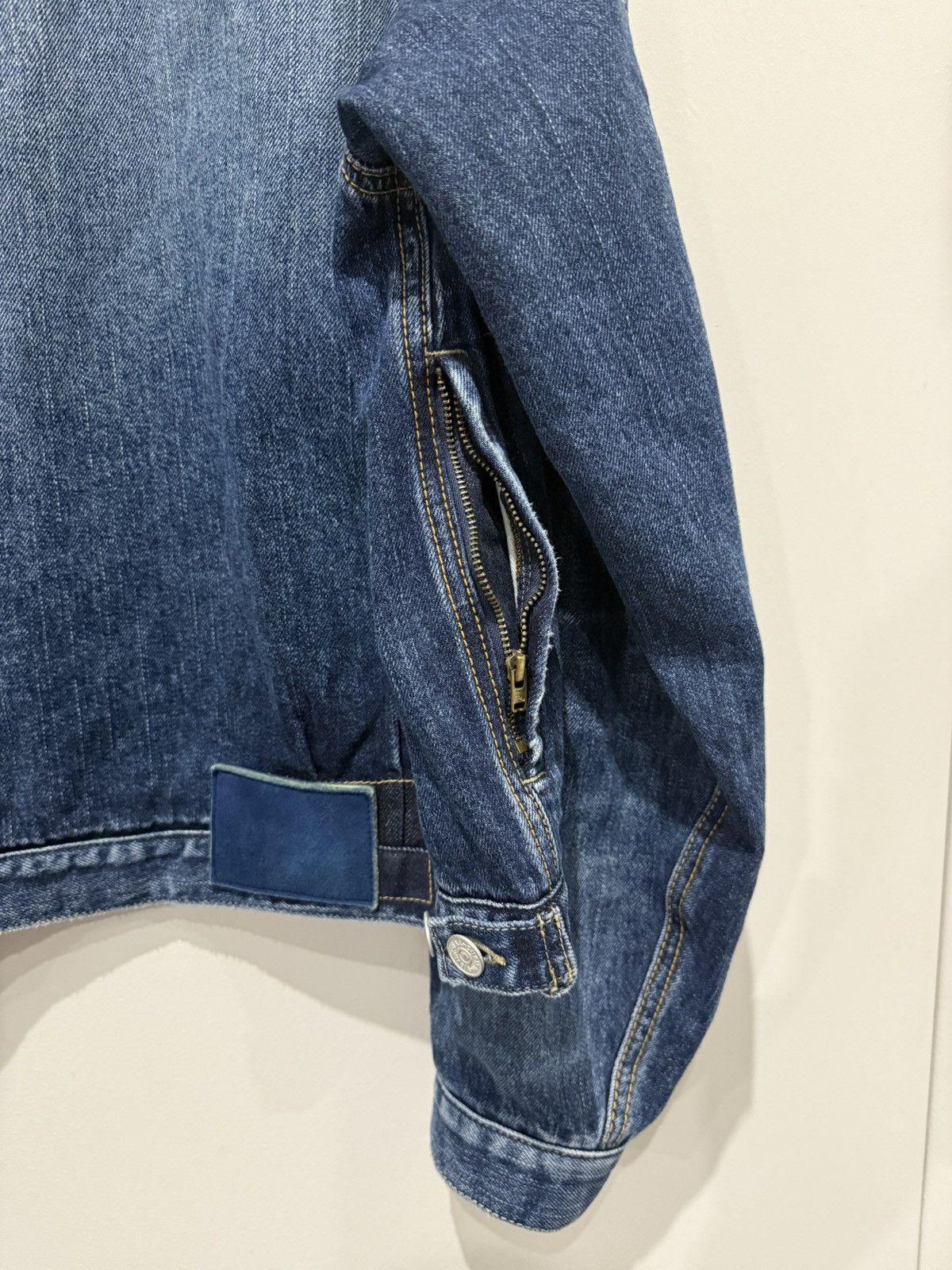 Visvim Visvim 2025 101X Damaged-1010 Paint Denim Jacket 4 [NEW] Size US L / EU 52-54 / 3 - 14 Thumbnail