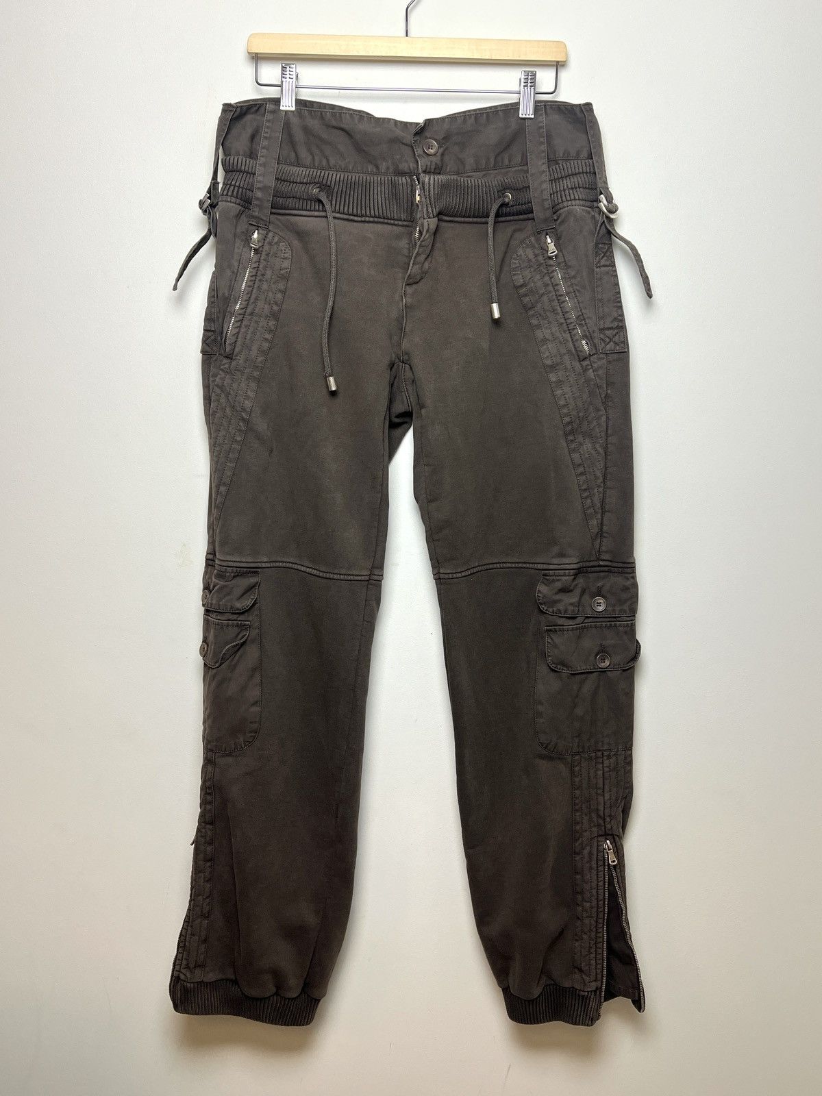 Dolce & Gabbana dolce&gabbana y2k multipocket double waist cargo sweatpants Size US 34 / EU 50 - 5 Thumbnail