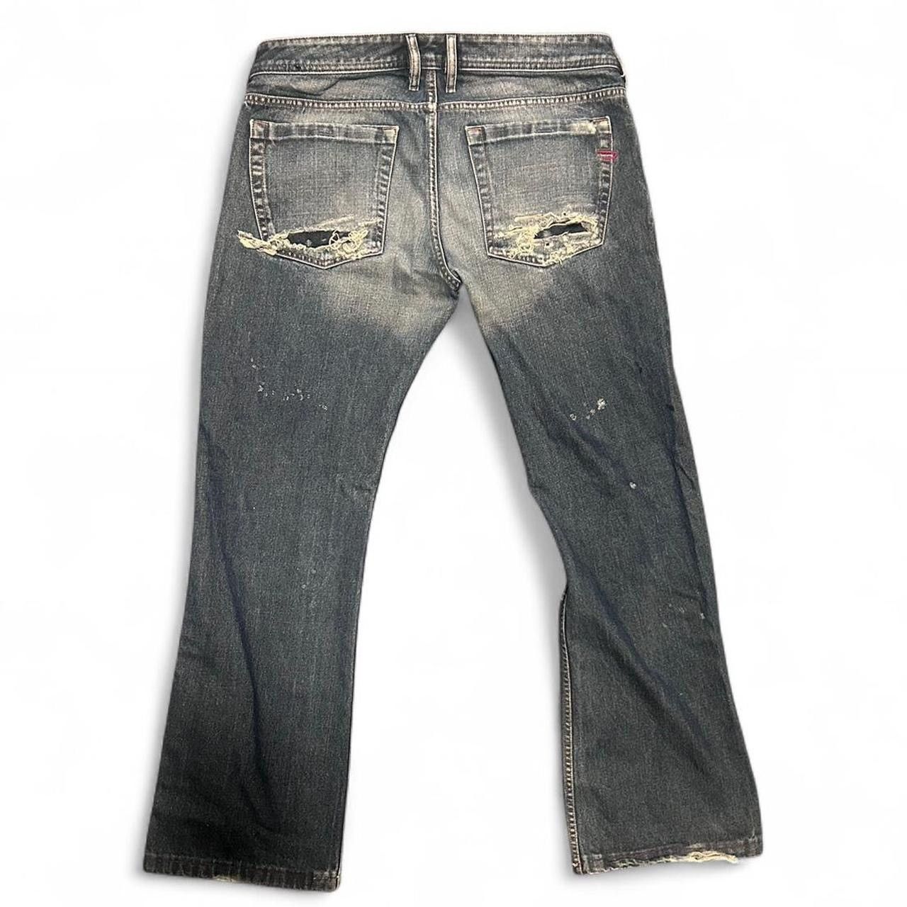 Diesel Diesel Distressed Jeans with Rips and Washed Finish Size US 34 / EU 50 - 2 Thumbnail