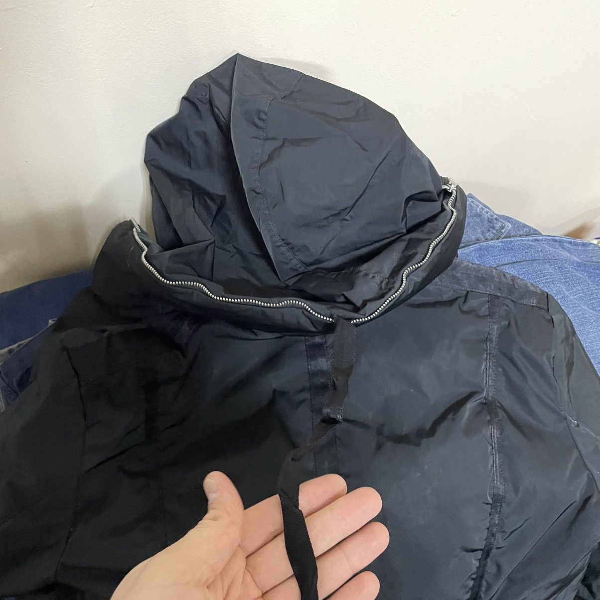 If Six Was Nine × Le Grande Bleu (L.G.B.) × Marithe + Francois Girbaud Marithè François Girbaud Bondage moto jacket coat down puffe Size L / US 10 / IT 46 - 11 Thumbnail