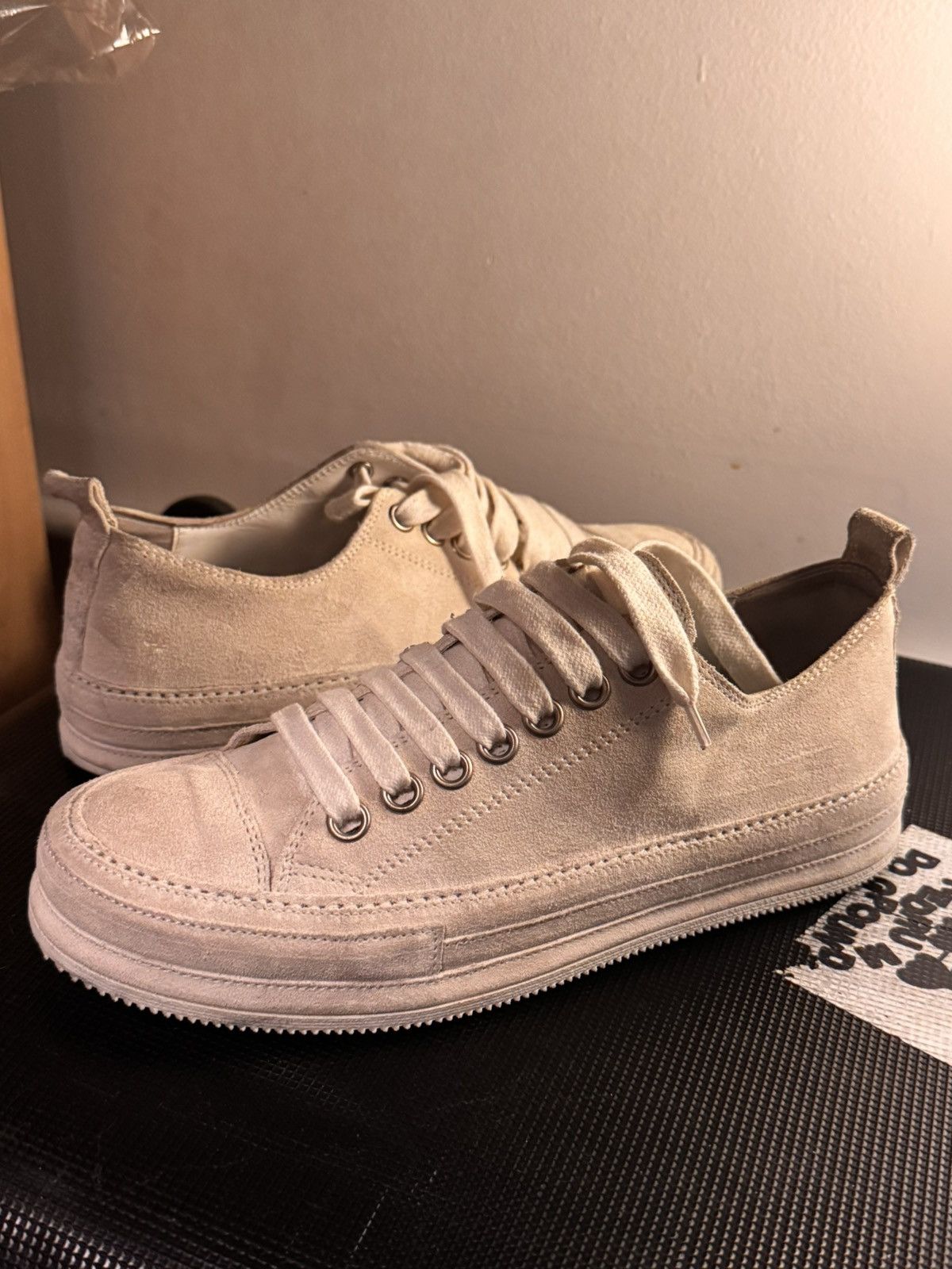 Ann Demeulemeester Ann Demeulemeester Low top sneaker White Size US 7 / EU 40 - 3 Thumbnail