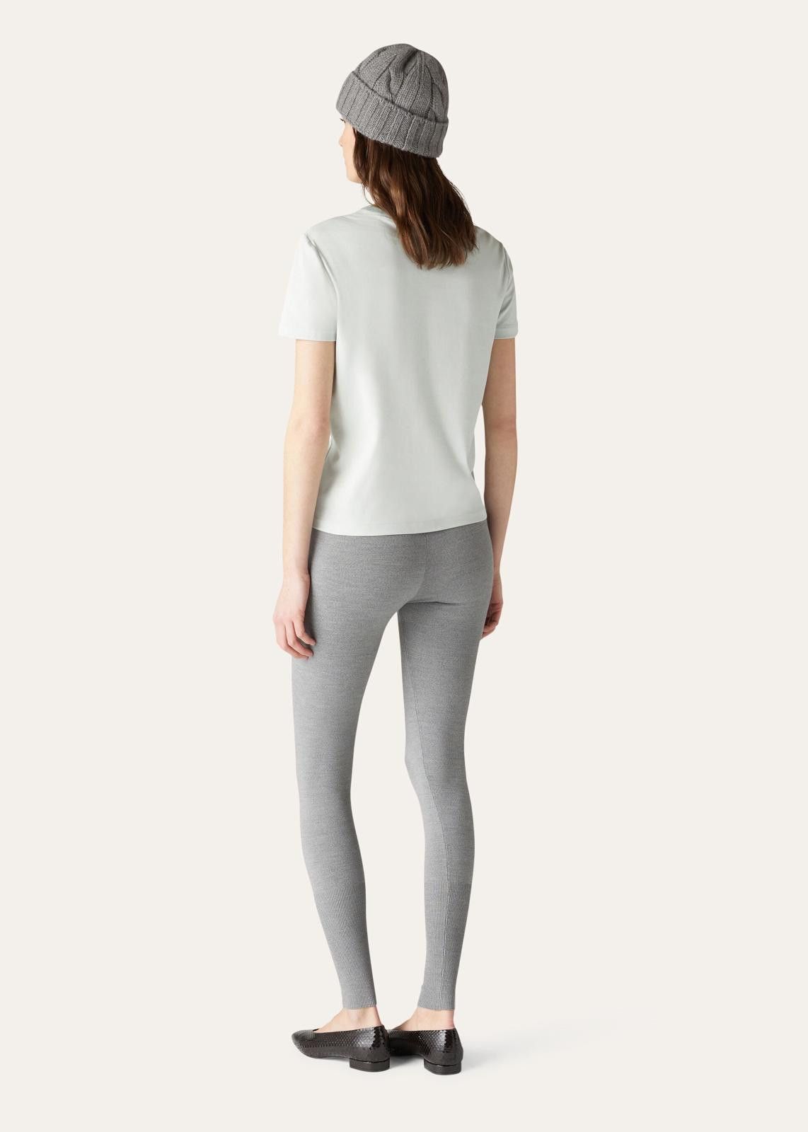 Loro Piana o1srvl11e0125 Dream Wool Leggings in Grey Size 27" / US 4 / IT 40 - 4 Thumbnail