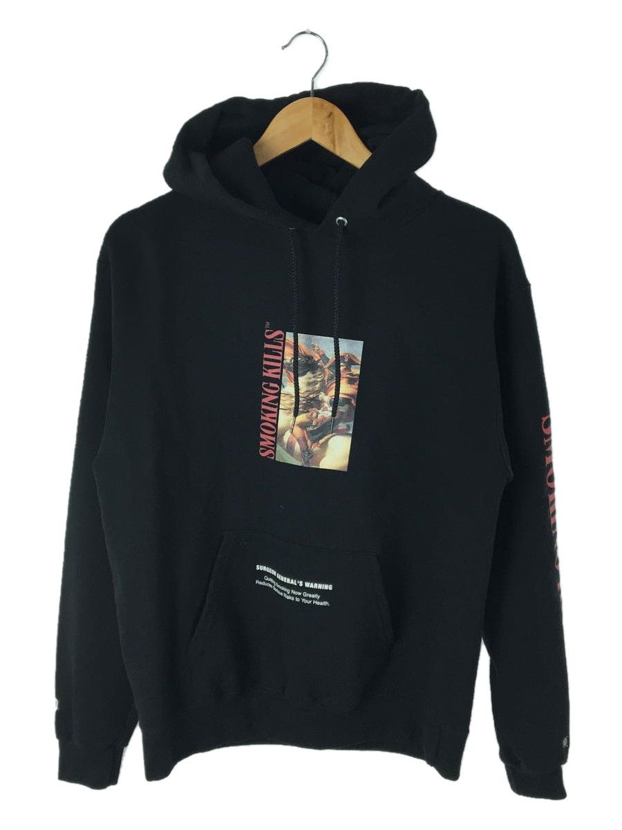 image of Fr2 Parkas Napoleon Cotton Print Champion Body Pullover Black, Men's (Size Medium)