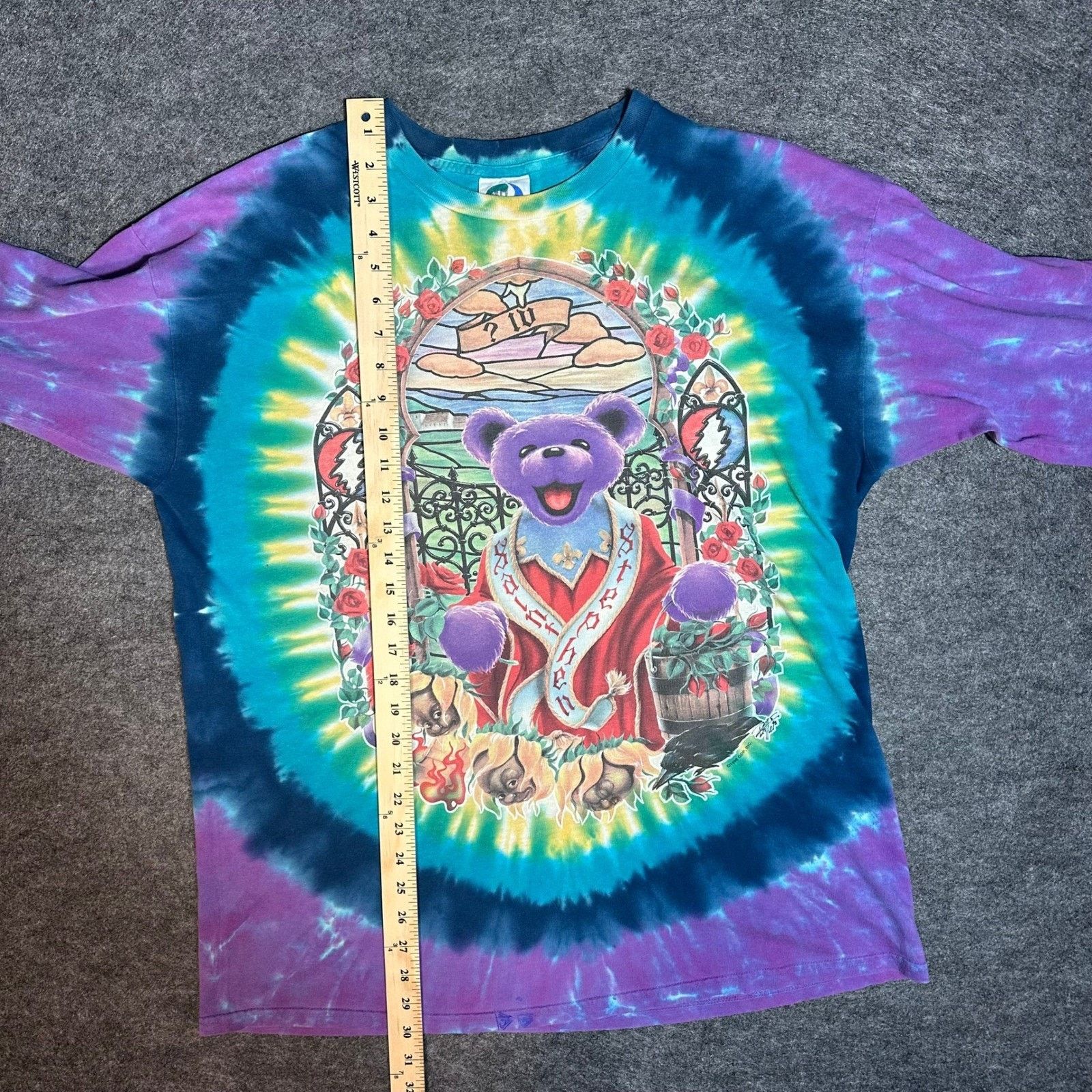 Liquid Blue Vintage Grateful Dead Saint Stephen T Shirt Liquid Blue XL Size US XL / EU 56 / 4 - 5 Thumbnail