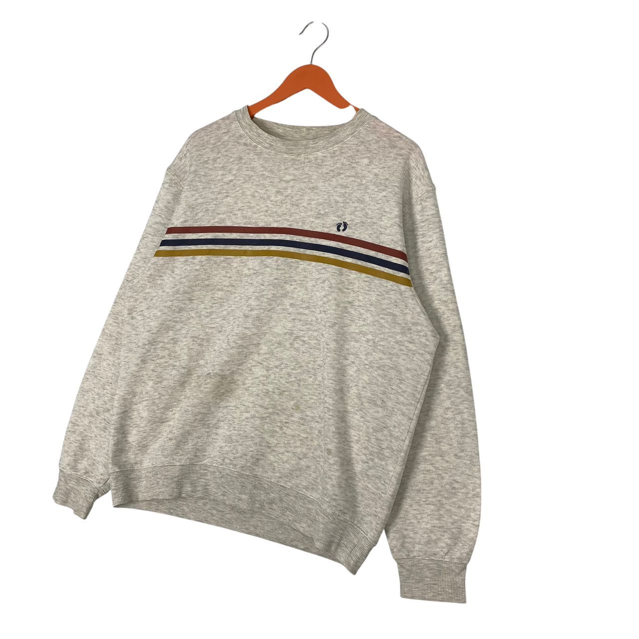 Hang Ten Vintage Hang Ten Chest Stripe Crewneck Sweatshirt Size US L / EU 52-54 / 3 - 3 Thumbnail