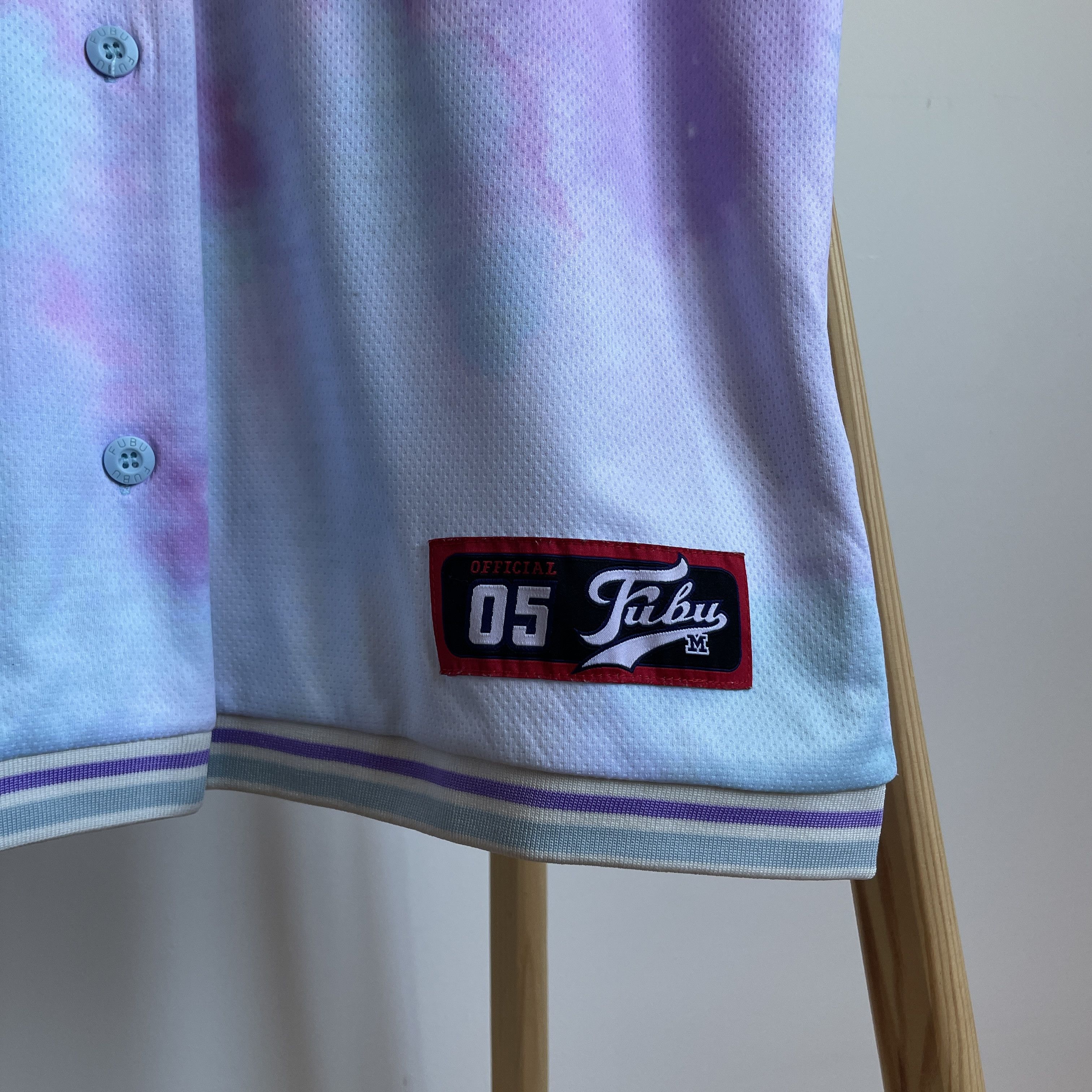 Fubu Fubu Tie Dye Baseball Jersey Size M Size US M / EU 48-50 / 2 - 9 Thumbnail