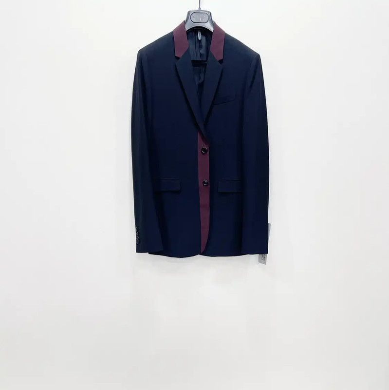 Dior Navy Wool Men's Jacket 0089