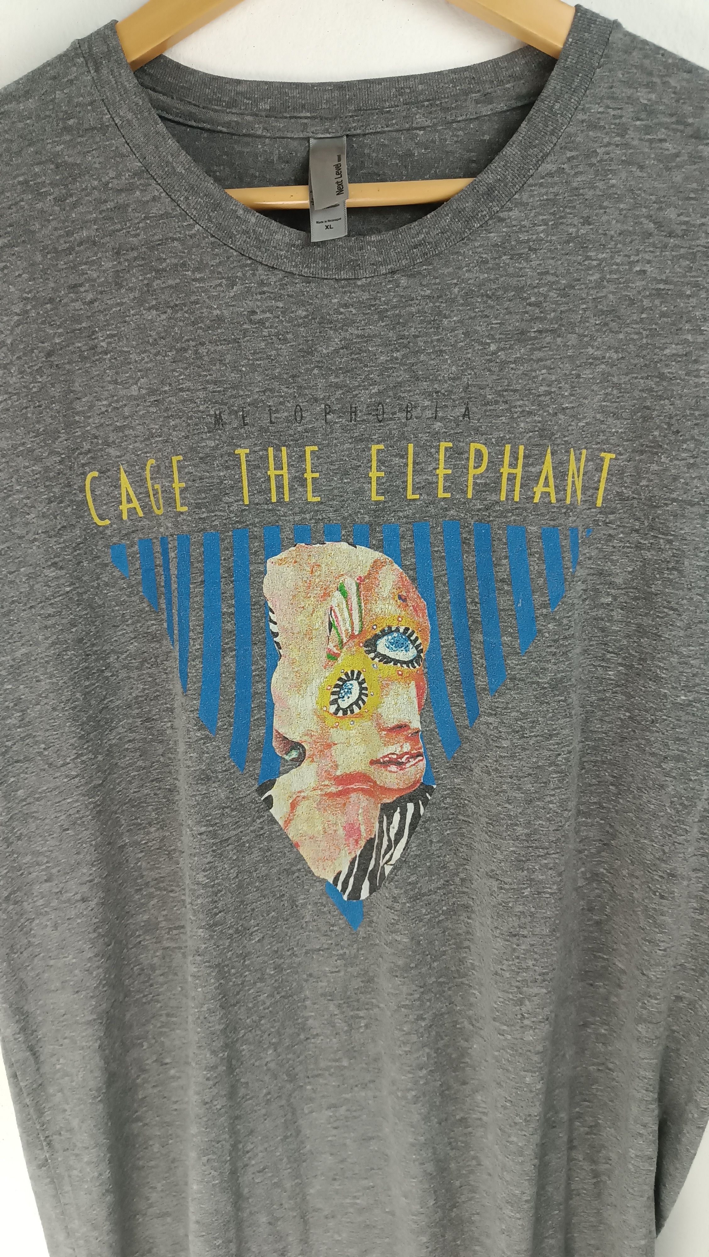 Band Tees VINTAGE CAGE THE ELEPHANT MELOPHOBIA black keys strokes mgmt Size US M / EU 48-50 / 2 - 10 Thumbnail