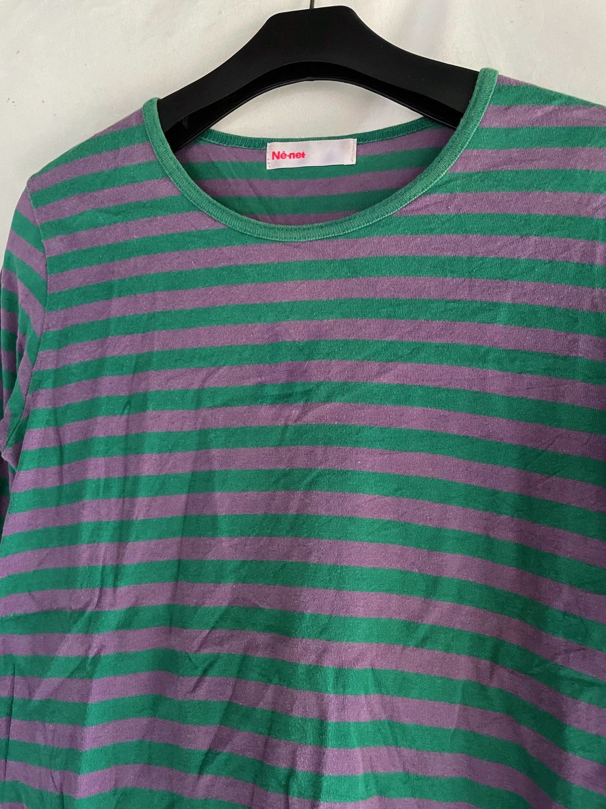 Ne-Net NE-NET BY ISSEY MIYAKE STRIPED LONG SLEEVE Size US S / EU 44-46 / 1 - 3 Thumbnail
