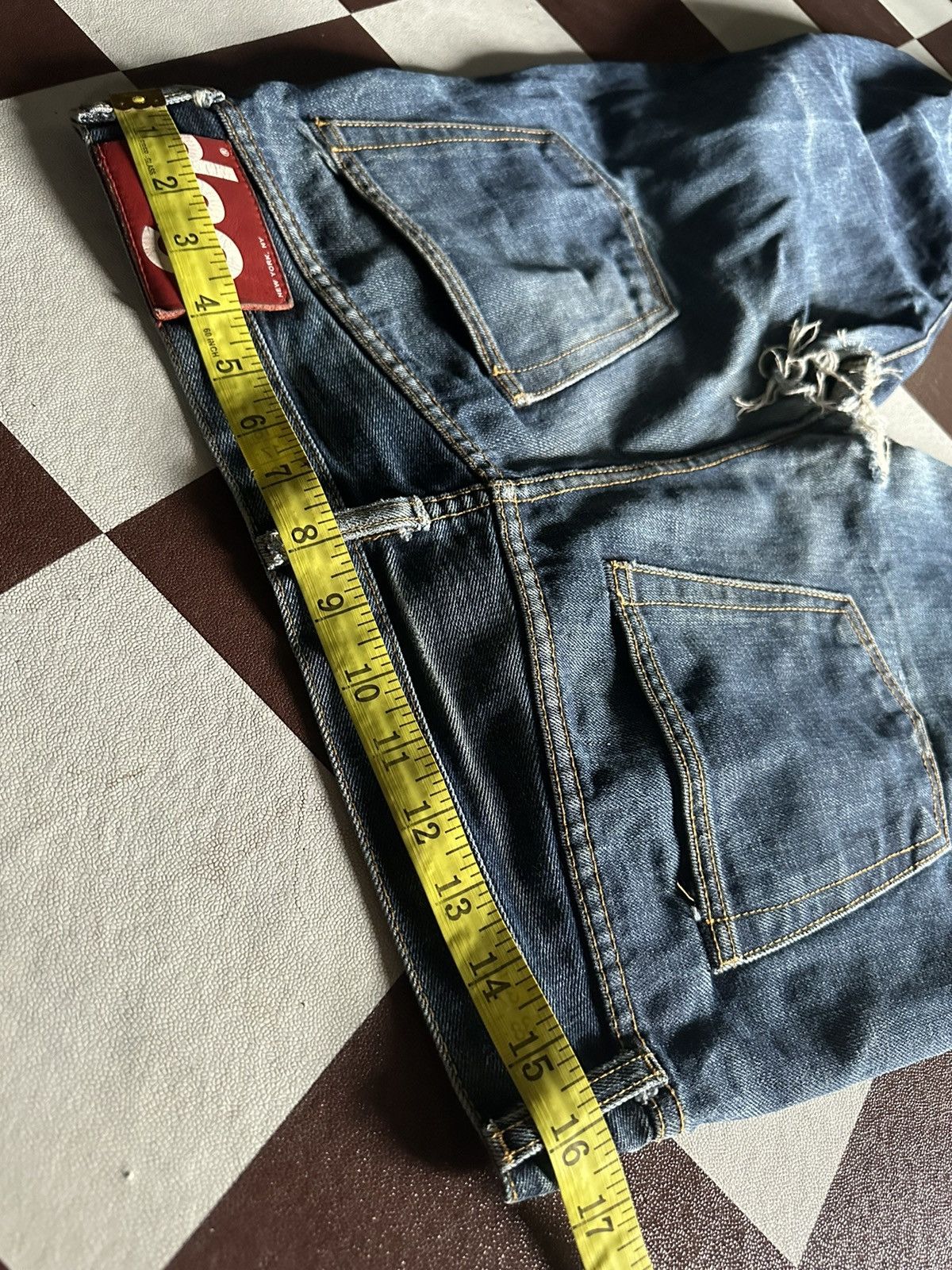 Supreme Supreme rusty wash selvedge denim jeans Size US 32 / EU 48 - 12 Thumbnail
