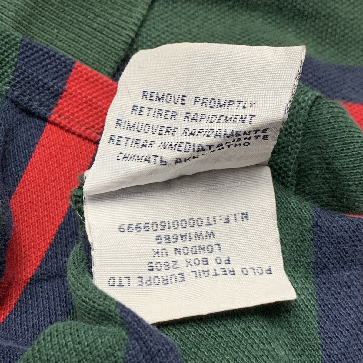 Other Polo Ralph Lauren Striped Chief Keef Very Rare Luxury Size US XL / EU 56 / 4 - 8 Thumbnail