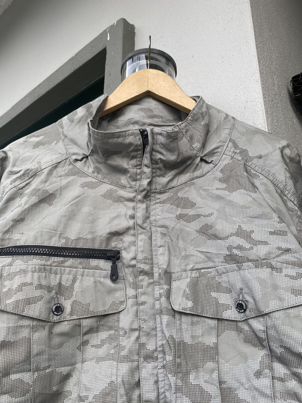 Japanese Brand × Vintage Vintage Camo Workwear Jacket Size US L / EU 52-54 / 3 - 2 Thumbnail