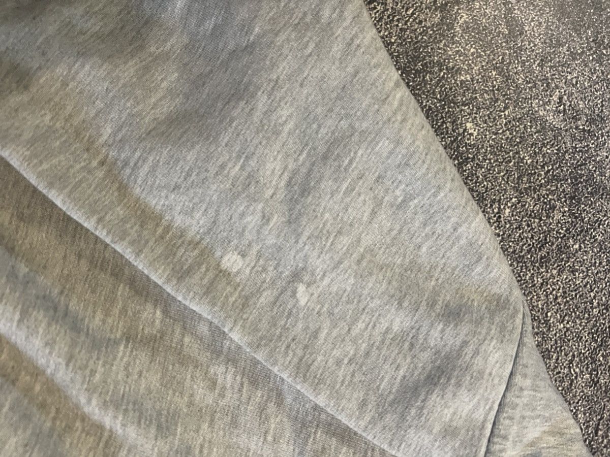 Vintage Y2K Distressed With Fur Hoodie / Archive Gray Faded Grunge Size US L / EU 52-54 / 3 - 13 Thumbnail