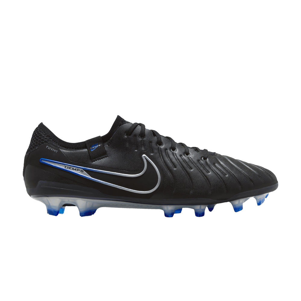 image of Nike Tiempo Legend 10 Elite Fg Shadow Pack Shoes in Black, Men's (Size 9)