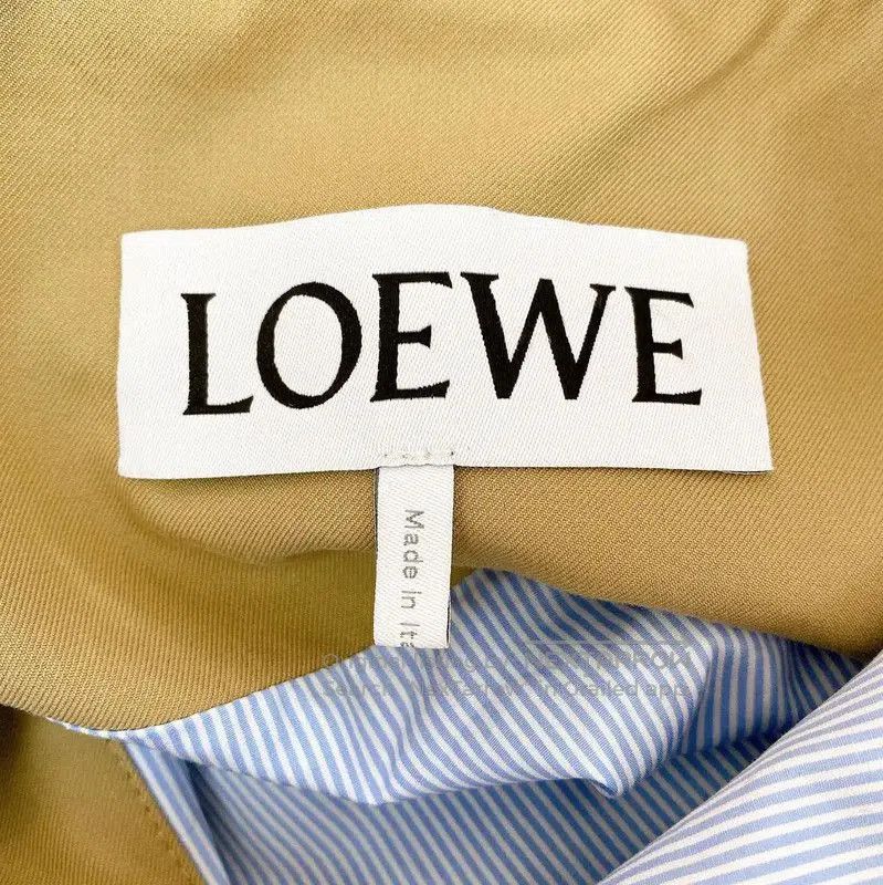 Loewe Loewe Khaki Cotton Long Sleeve Coat . Size M / US 6-8 / IT 42-44 - 7 Thumbnail
