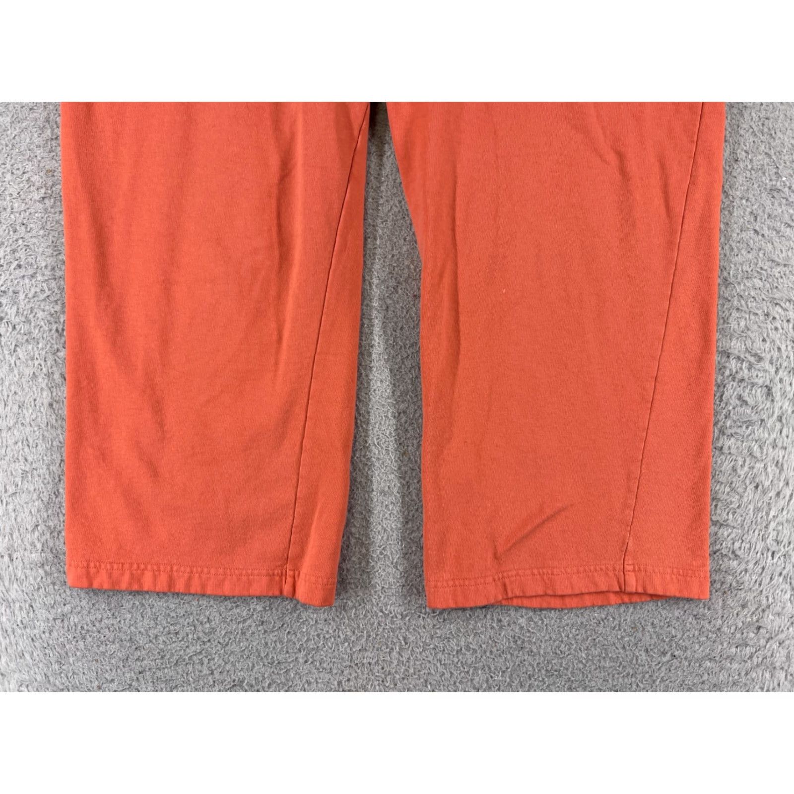 Patagonia Patagonia Pants Womens Large Orange Capri Tapered Jersey Cotton Blend Elastic Waist Athletic Hiking Activewear Casual Size L / US 10 / IT 46 - 2 Thumbnail