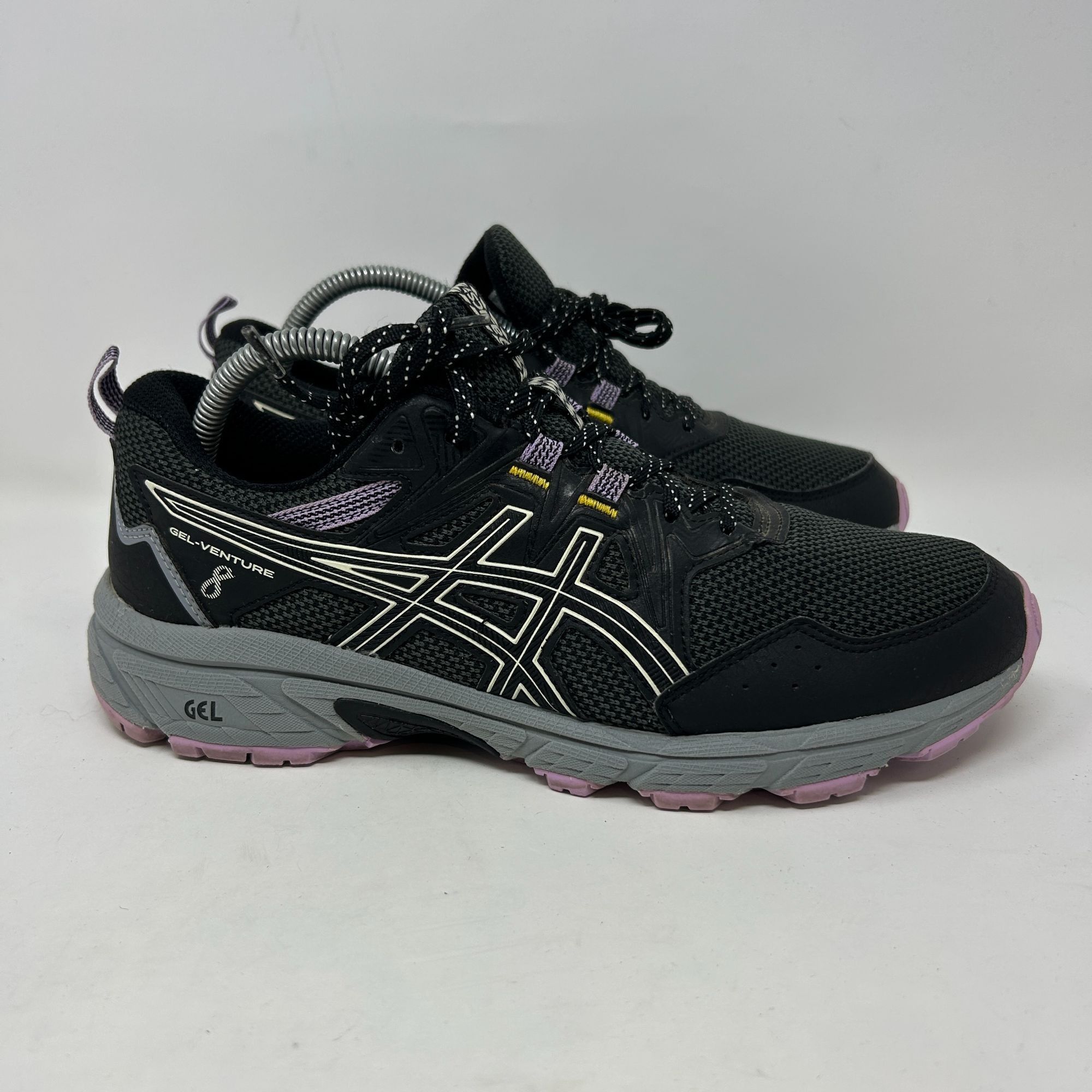Asics Asics Gel-Venture 8 Womens Trail Running Shoes Size 10 Black Size US 10 / IT 40 - 3 Thumbnail