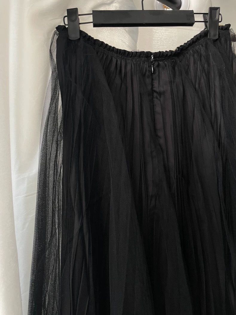 Comme des Garcons Comme des Garcons size m Mainline black tulle sandwich ski Size 25" / US 0 / IT 36 - 3 Thumbnail