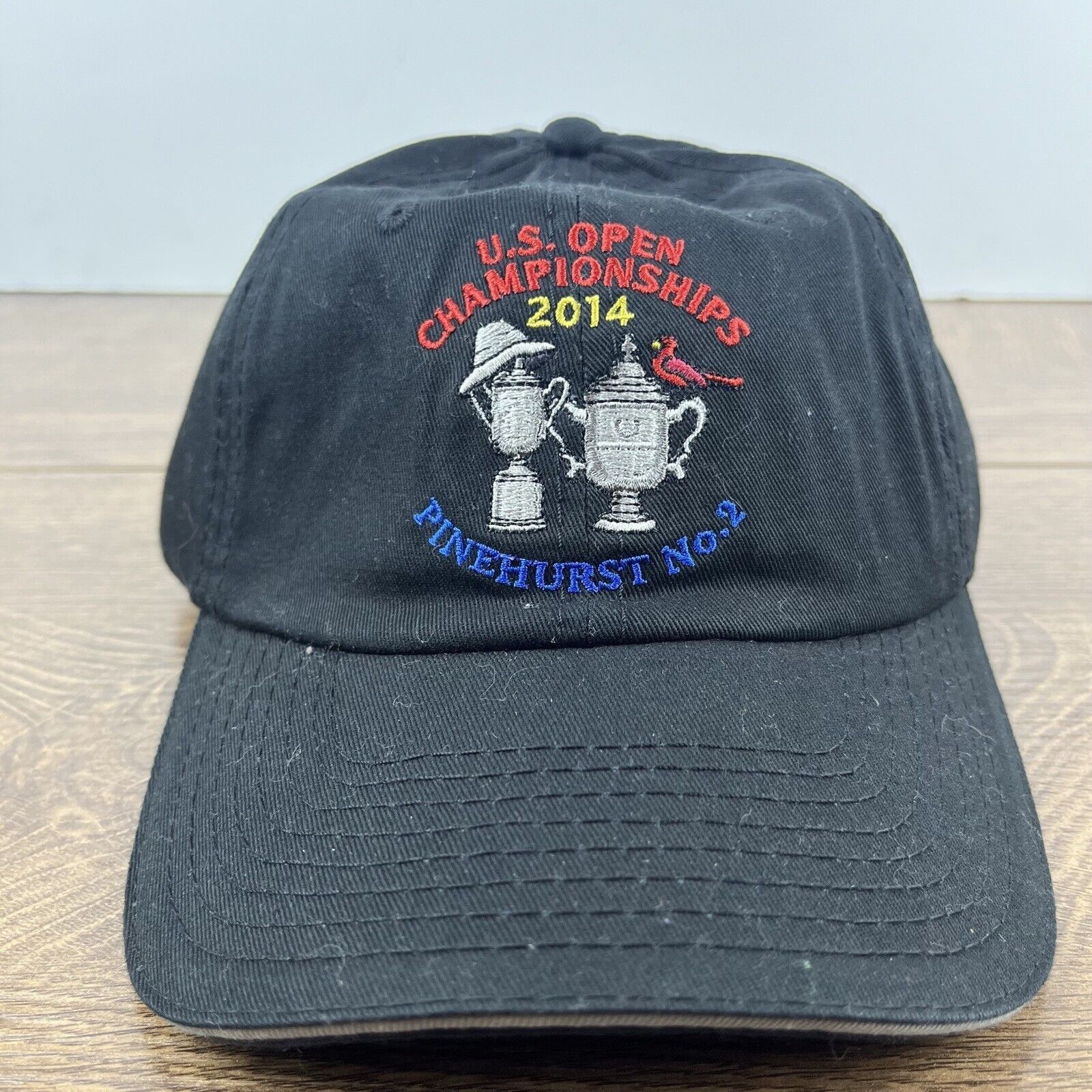 Other US Open Championships 2014 Hat Black Adjustable Hat Black Pi Size ONE SIZE - 3 Thumbnail