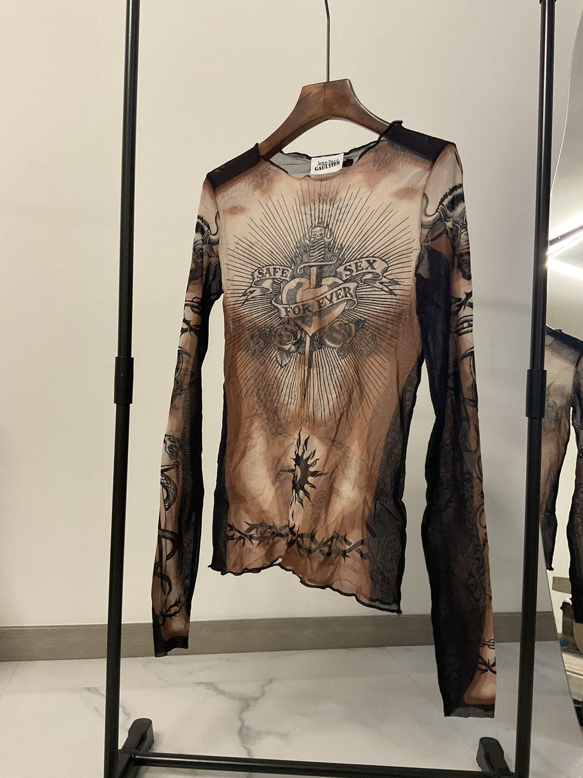 Safe Sex Forever Mesh Top | Grailed