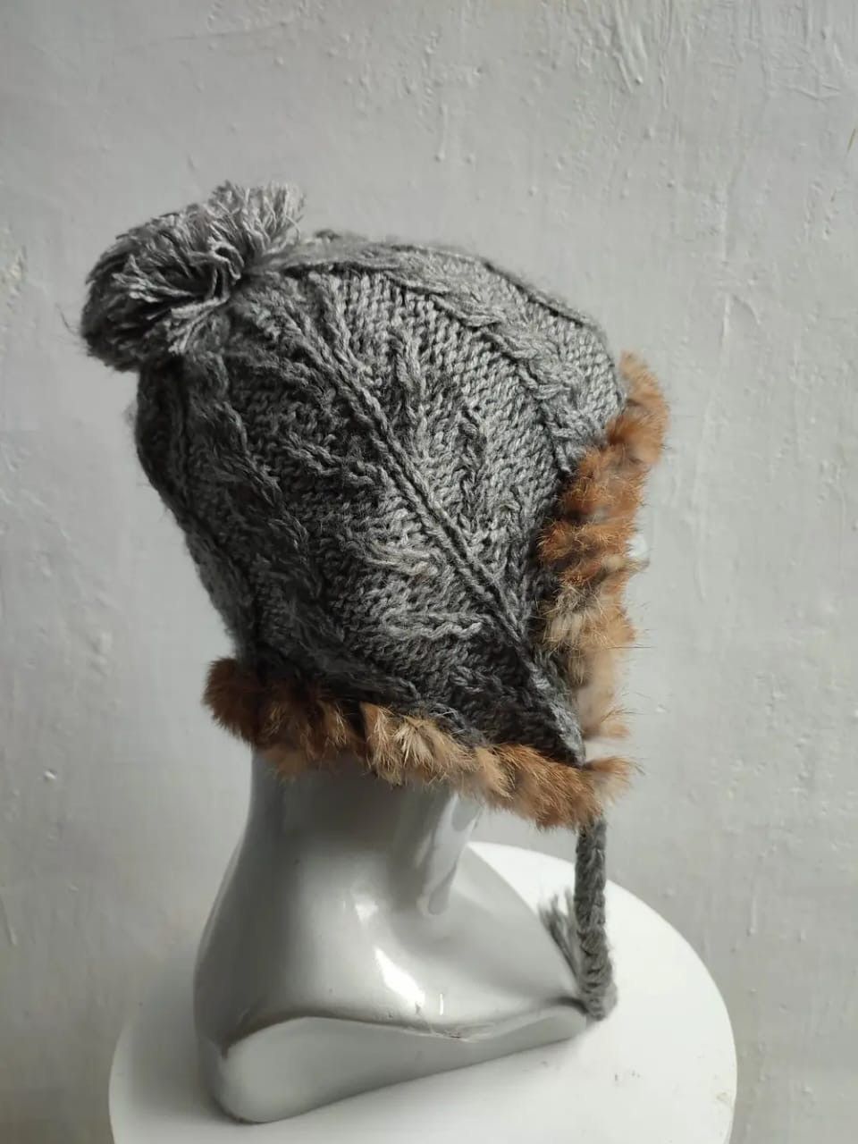 Other Hush Hush Japanese Trapper Hats Mix Fur design Size ONE SIZE - 4 Thumbnail