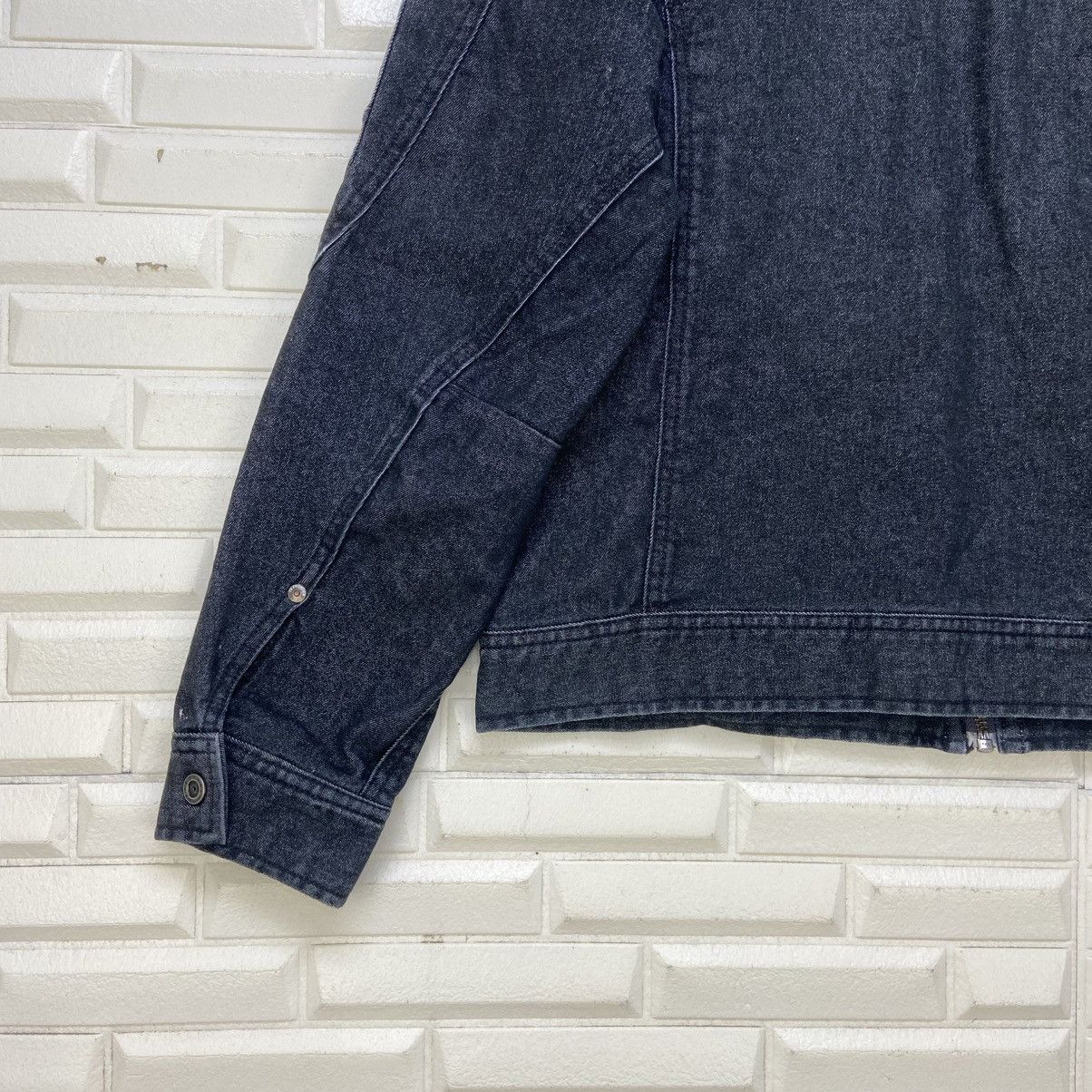 Japanese Brand Japanese Brand I’z Frontier Biker Stretch Denim Jacket Size US S / EU 44-46 / 1 - 12 Thumbnail
