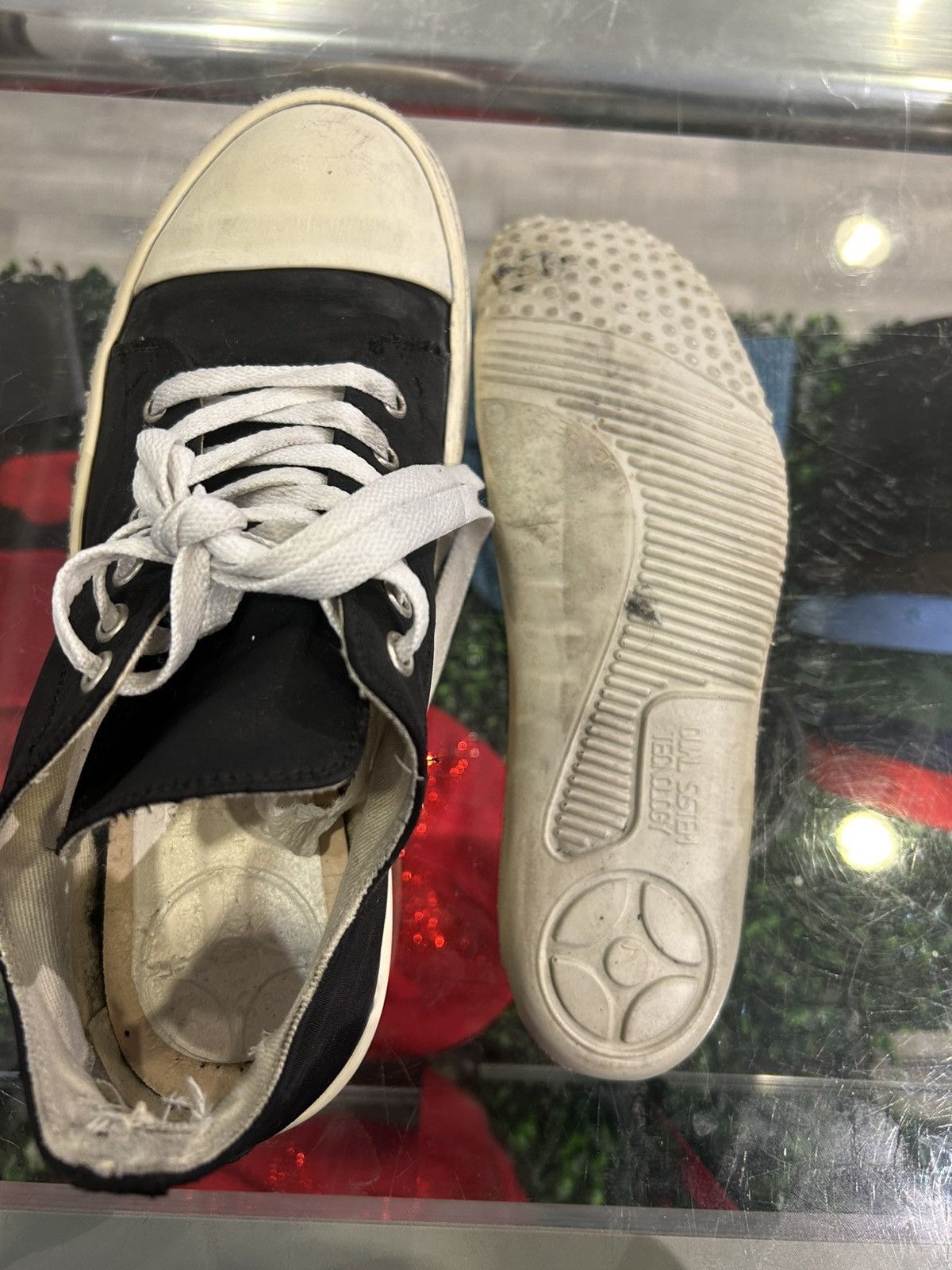 Rick Owens Drkshdw Rick Owens DRKSHDW Low Ramones Size US 8 / EU 41 - 7 Thumbnail