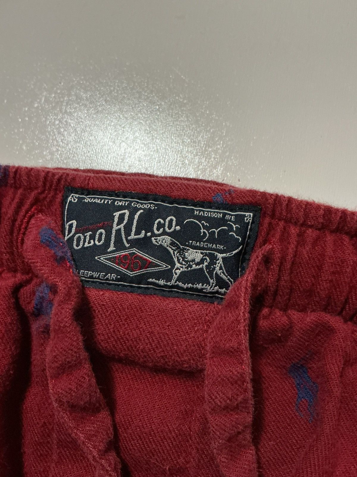 Polo Ralph Lauren Polo Ralph Lauren Dry Goods Pony Player Logo Pajama Pants Size US 34 / EU 50 - 7 Thumbnail