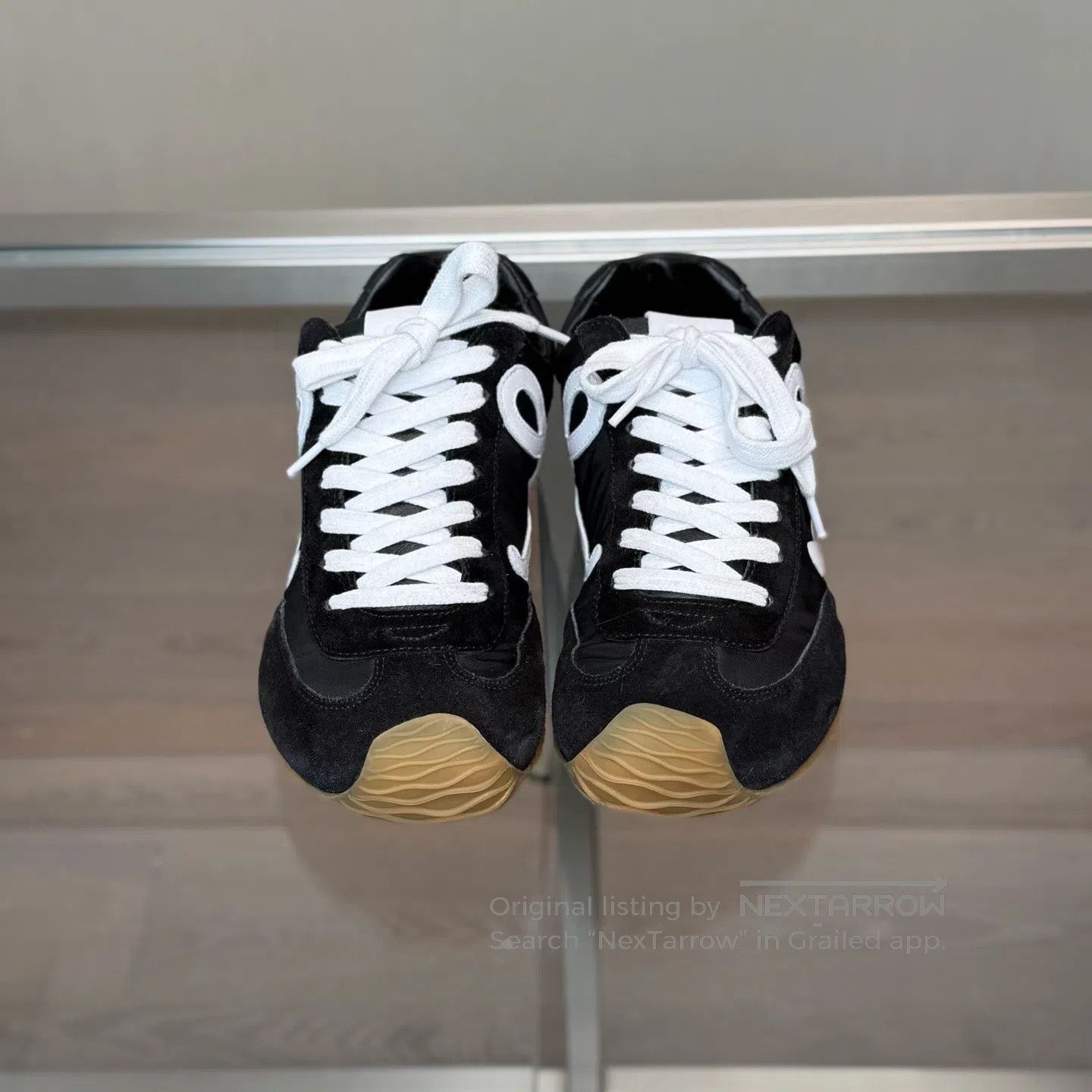 Loewe Loewe Ballet Runner 2.0 Black Training Shoes Size US 6.5 / IT 36.5 - 2 Thumbnail