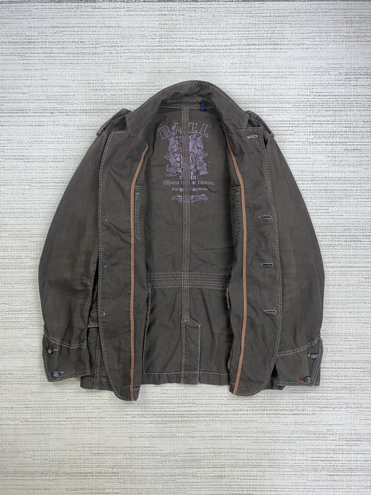 Japanese Brand Vintage BALL Japanese Brand Mulipocket Punk Style Jacket Size US M / EU 48-50 / 2 - 7 Thumbnail