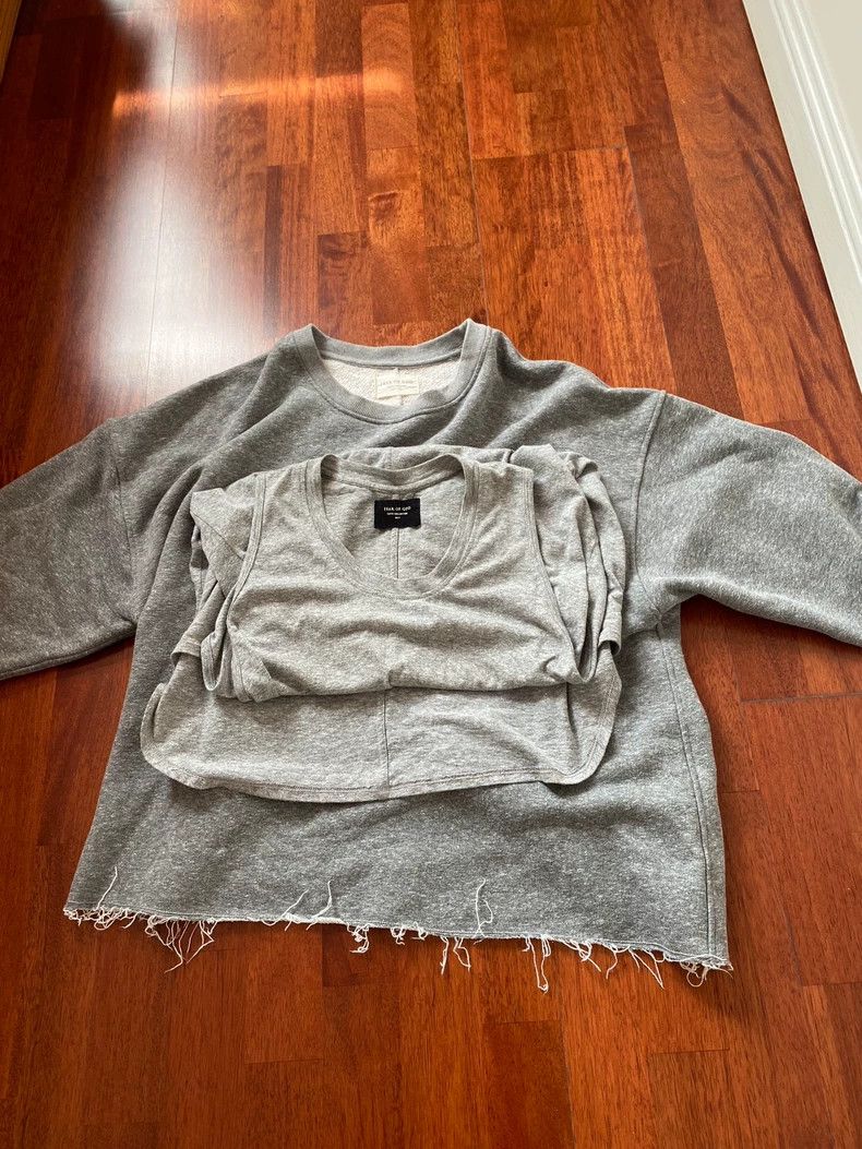 Fear of God Fear of God Season 4 Gray Sweatshirt Size US L / EU 52-54 / 3 - 1 Thumbnail