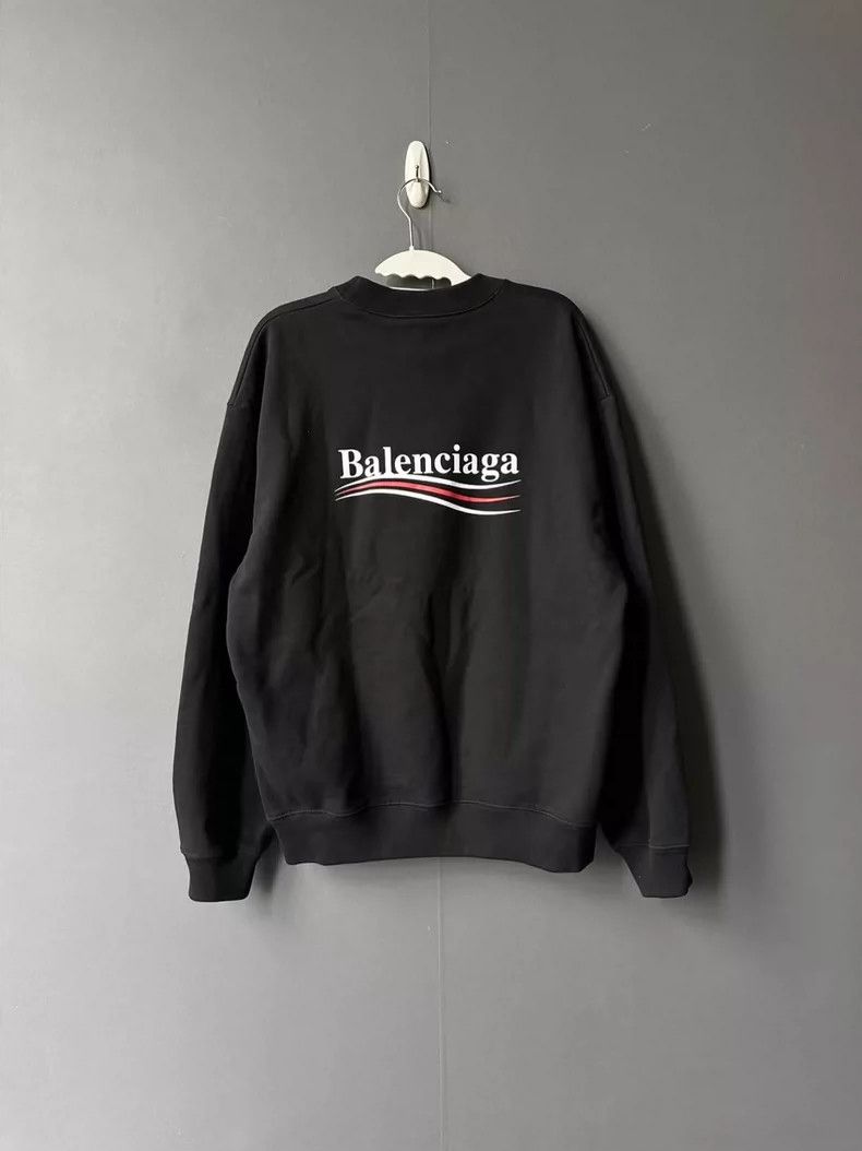 Balenciaga Balenciaga Cola embroidered sweatshirt Size US M / EU 48-50 / 2 - 2 Thumbnail