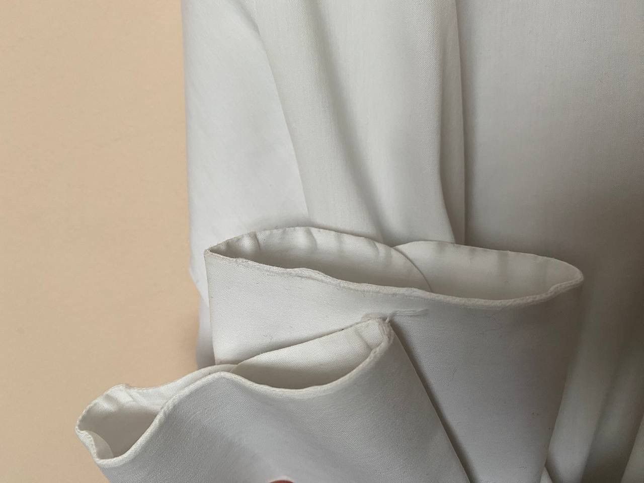Prada 🤍PRADA Shirt stretch Button Up Long Sleeve Top White Size US M / EU 48-50 / 2 - 4 Thumbnail