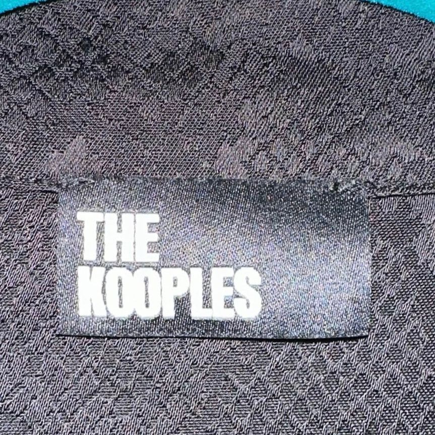 The Kooples The Kooples Patch Pocket Snakeskin Button Down Blouse Size L / US 10 / IT 46 - 4 Thumbnail