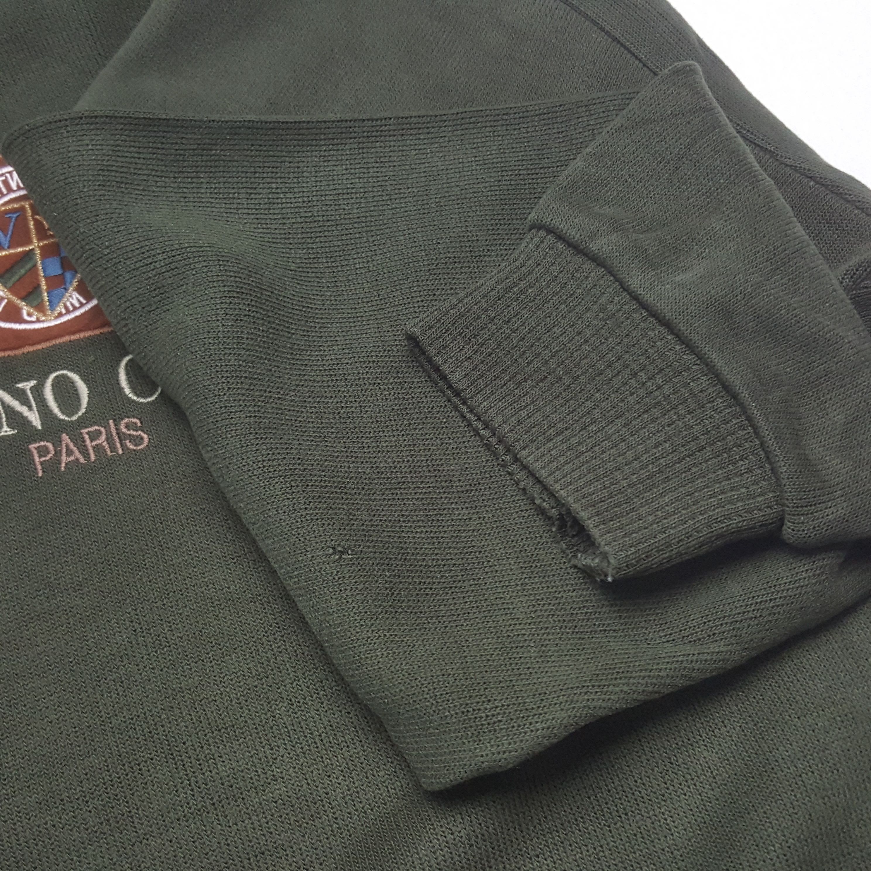 Valentino Vintage Valentino Coupeau Paris Designer Sweatshirt C315N7 Size US L / EU 52-54 / 3 - 8 Thumbnail
