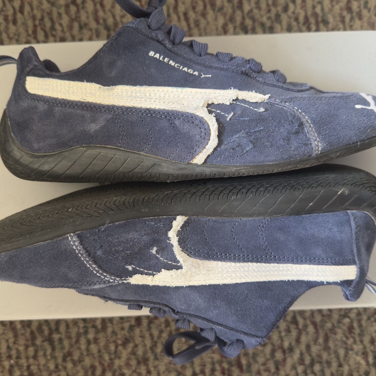 Balenciaga × Puma BALENCIAGA x SPEEDCAT SUEDE Size US 7 / EU 40 - 1 Thumbnail
