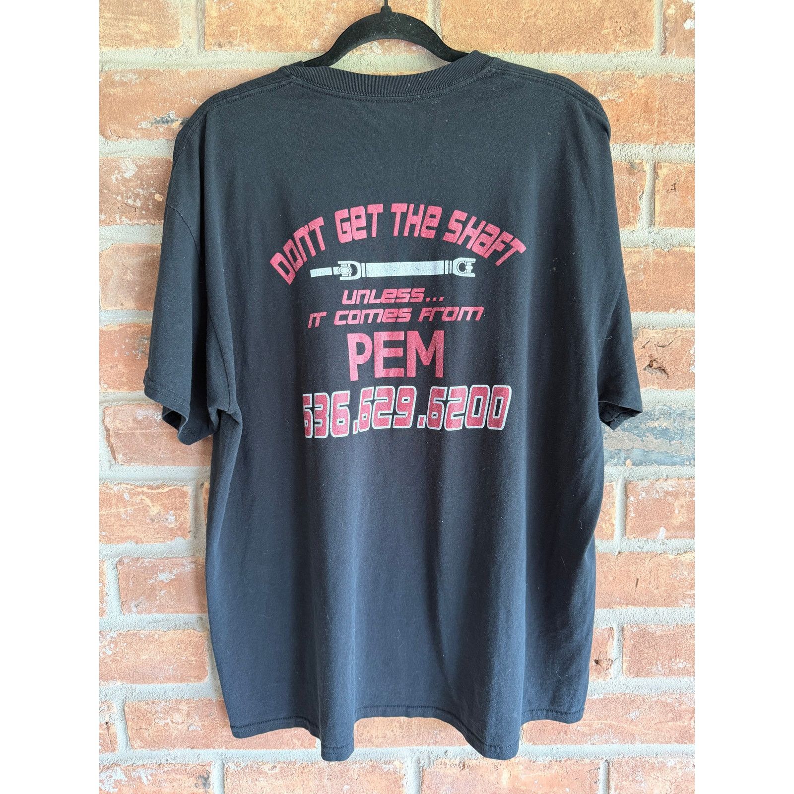 Other PEM Racing Shirt XL Black Graphic Auto Shop Tee Vintage Size US XL / EU 56 / 4 - 1 Thumbnail
