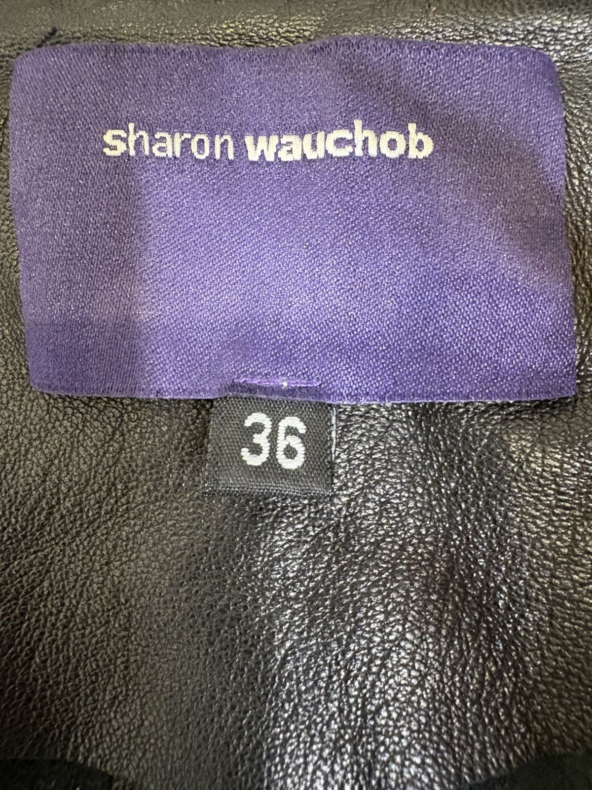 Other Sharon Wauchob Leather/Suede Top Size XS / US 0-2 / IT 36-38 - 11 Thumbnail